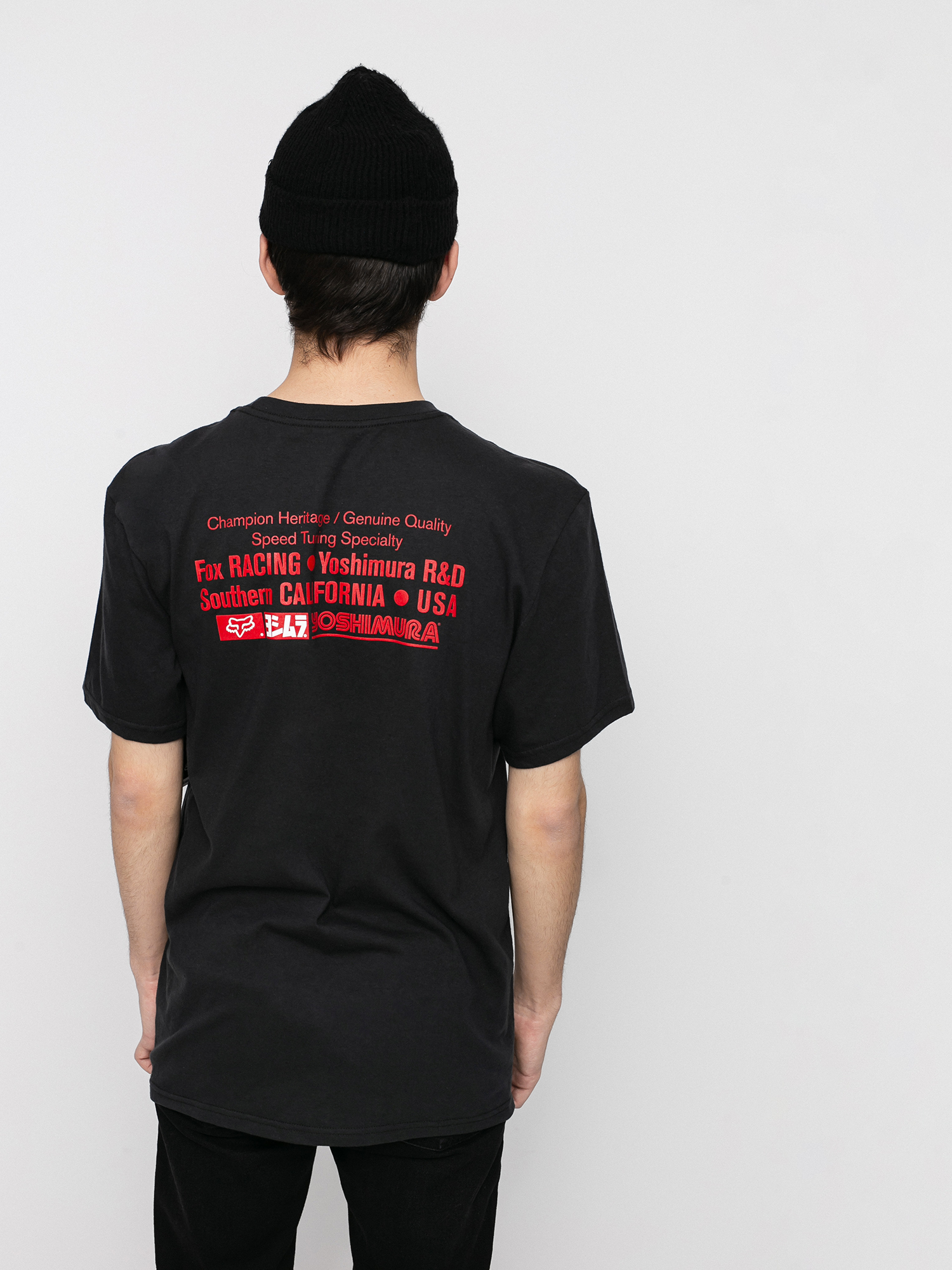 T-shirt Fox Yoshimura Racer Profile (blk)