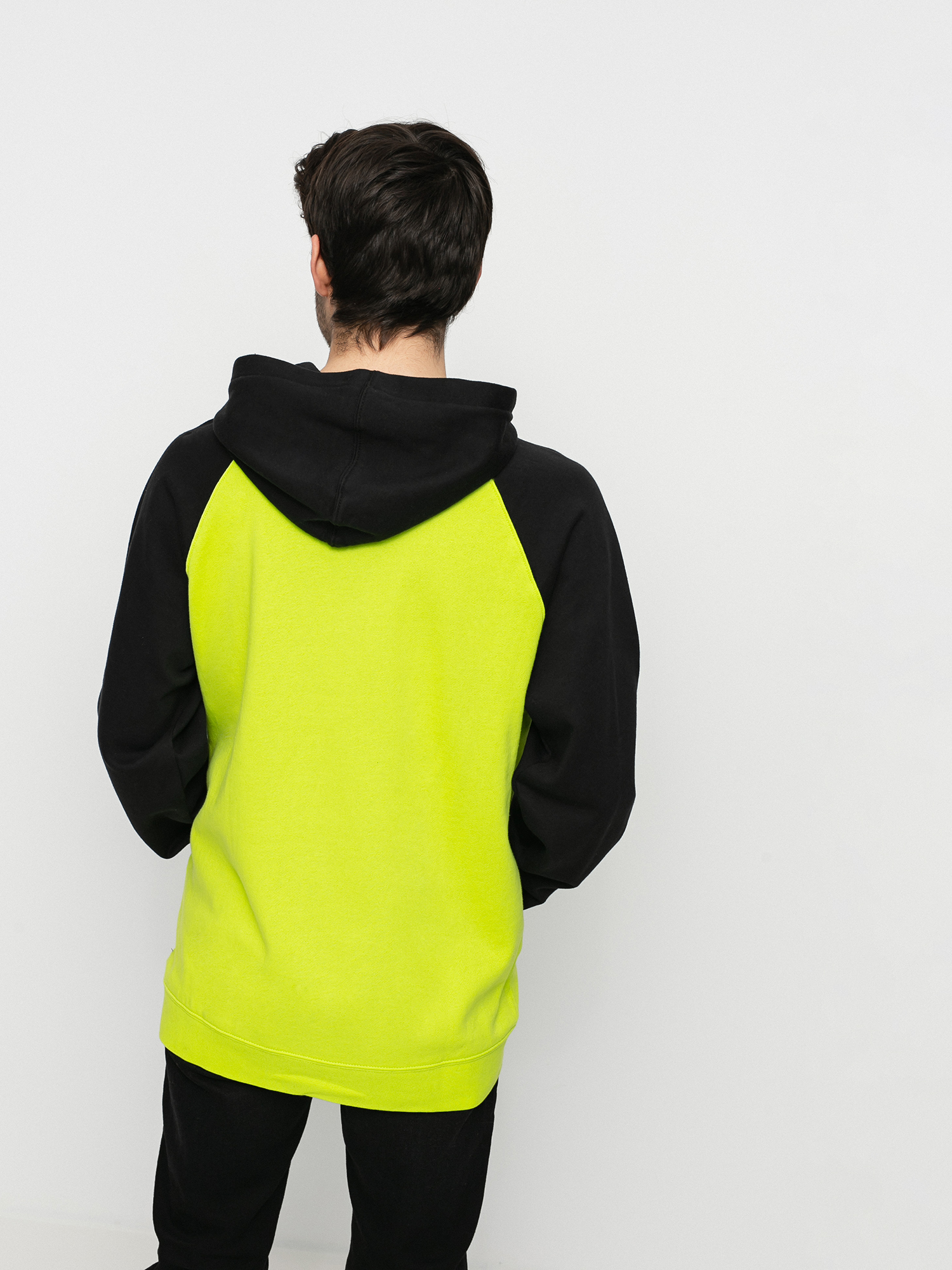 Bluza z kapturem Fox Emblem Raglan HD (flo ylw)