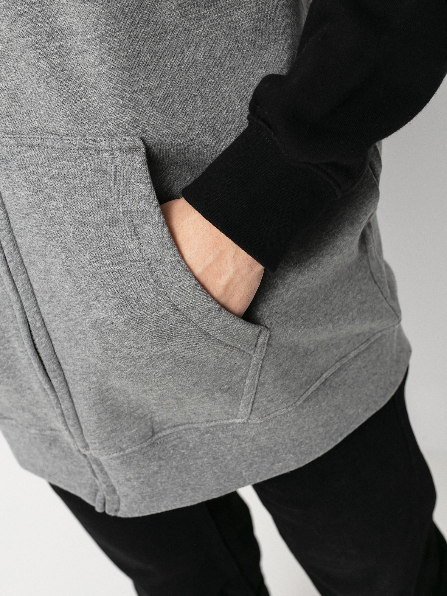 Bluza Fox Emblem Zip Raglan (htr graph)