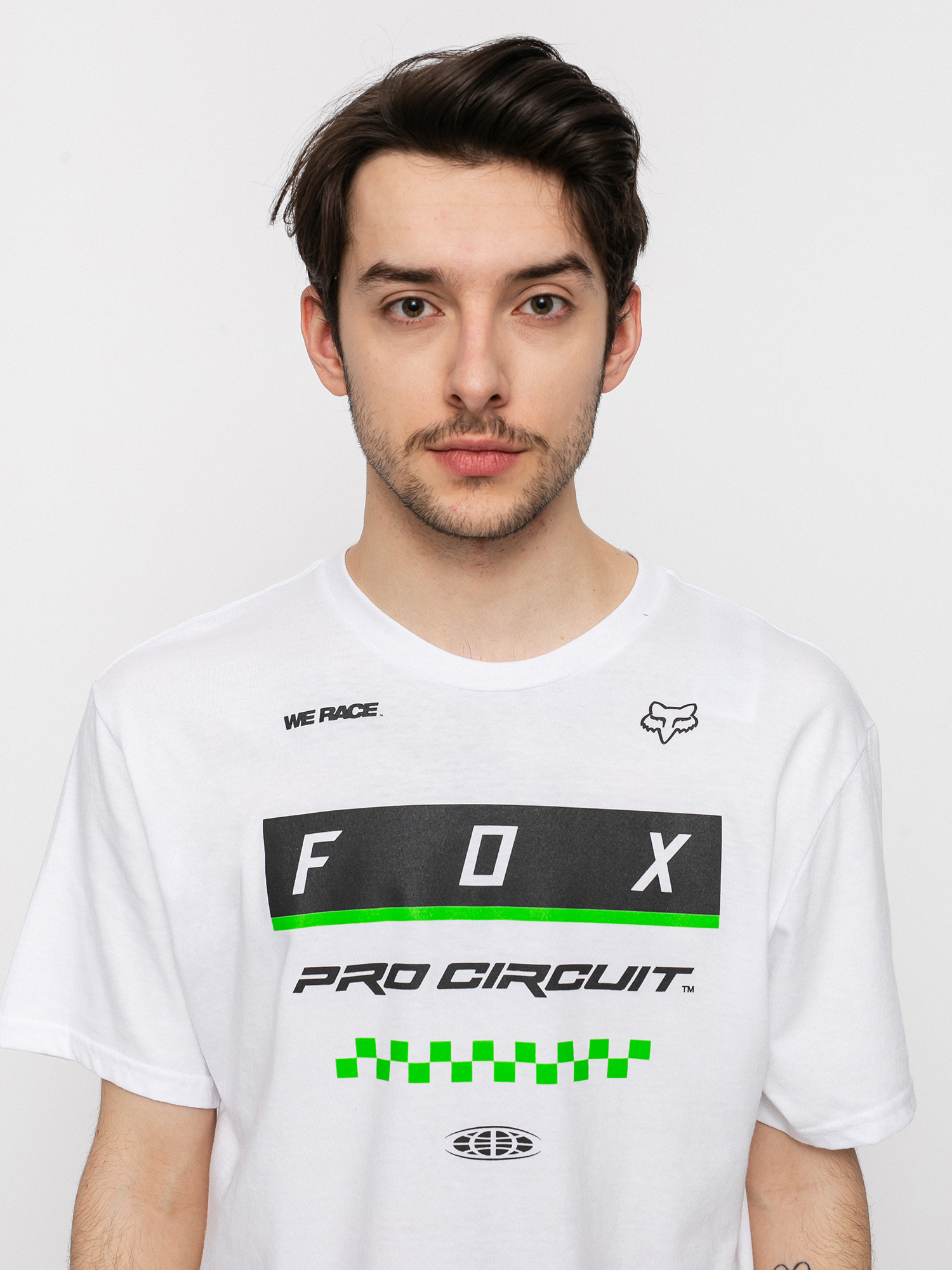 T-shirt Fox Pc Block (opt wht)