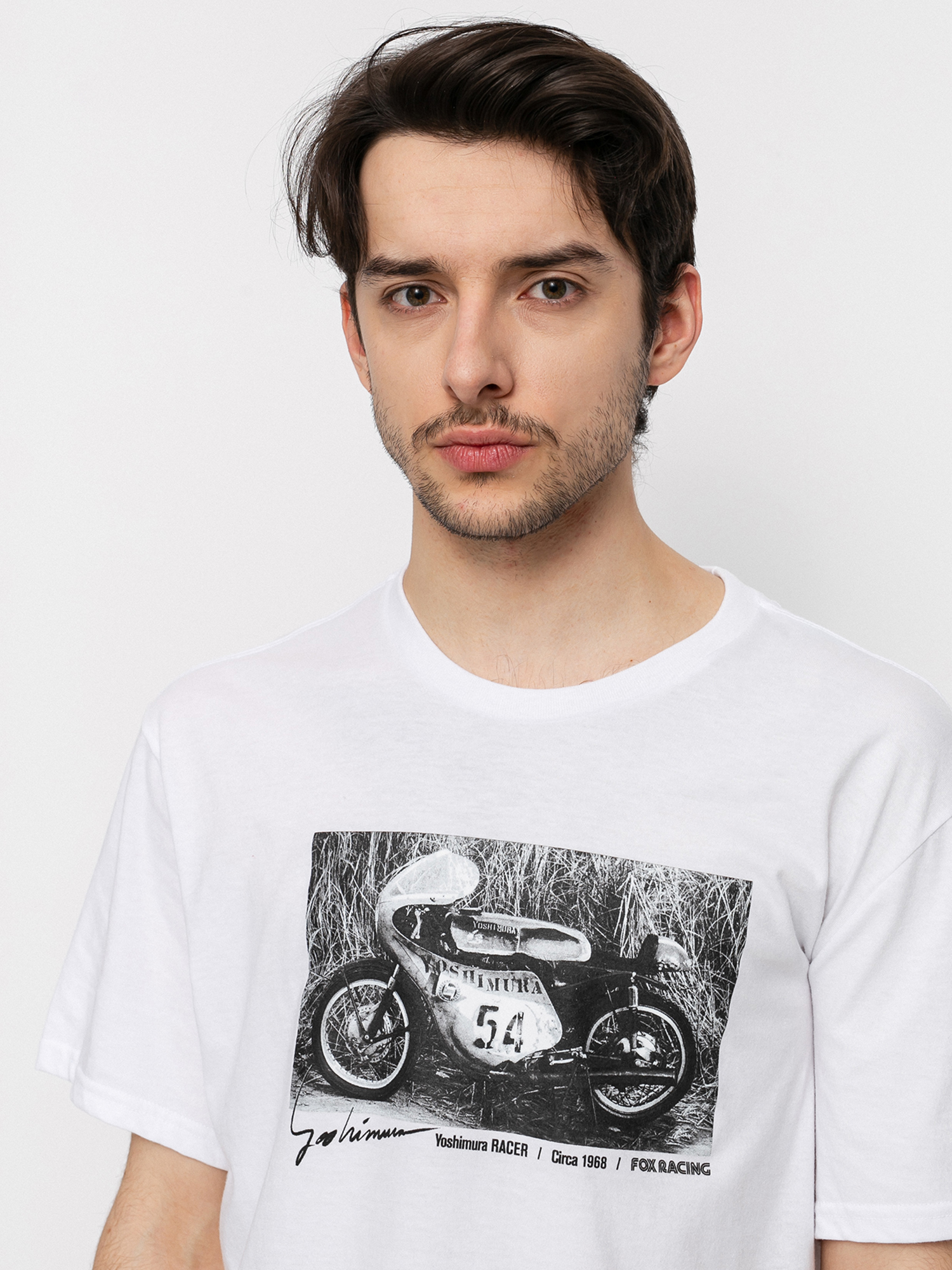 T-shirt Fox Yoshimura Racer Profile (opt wht)