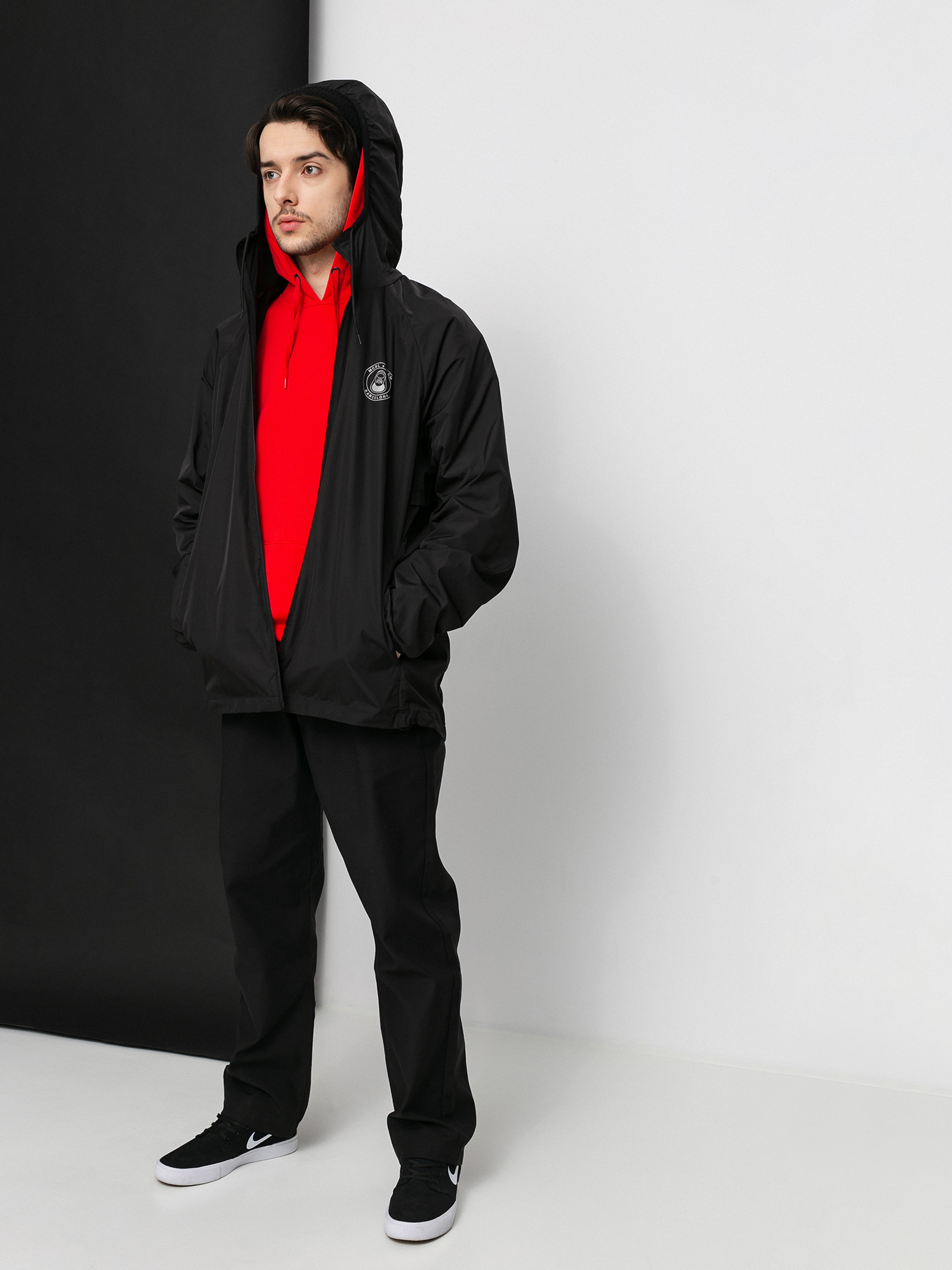 Kurtka Volcom Mcblxvlcm Windbreakr (black)