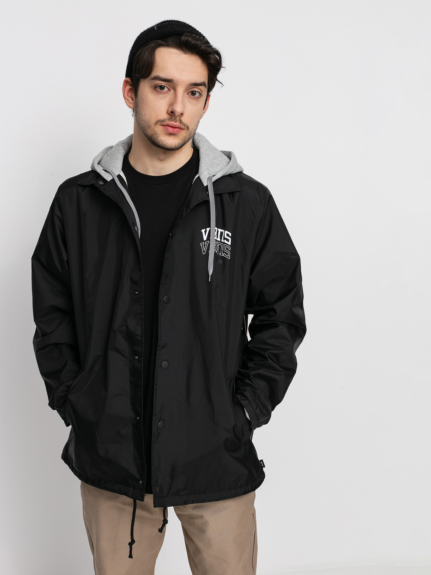 Kurtka Vans Riley (black new varsity)