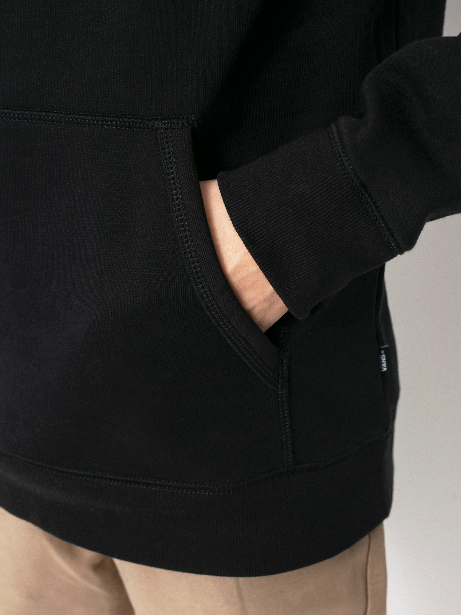 Bluza z kapturem Vans Versa Standard HD (black new varsity)