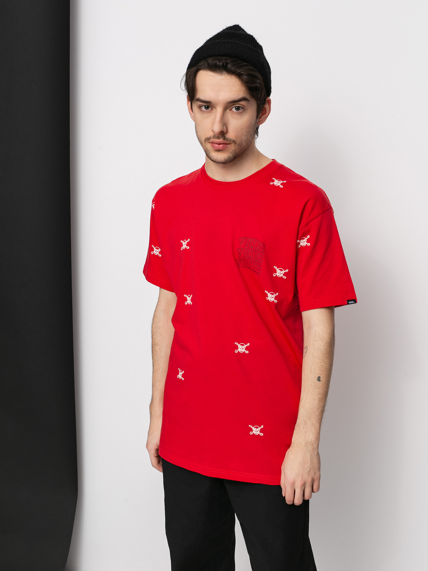 T-shirt Vans New Varsity  (high risk red)