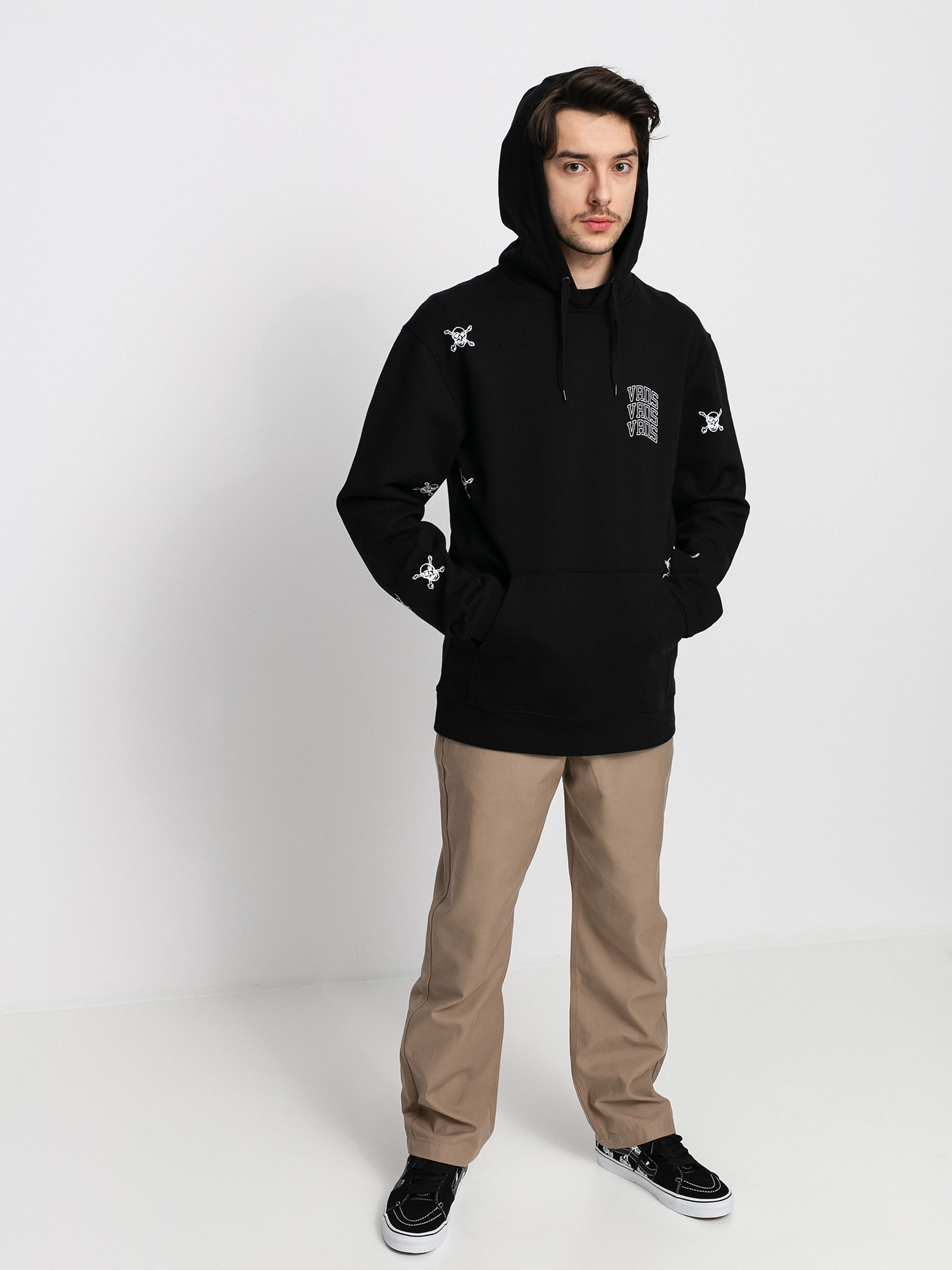 Bluza z kapturem Vans New Varsity HD (black)
