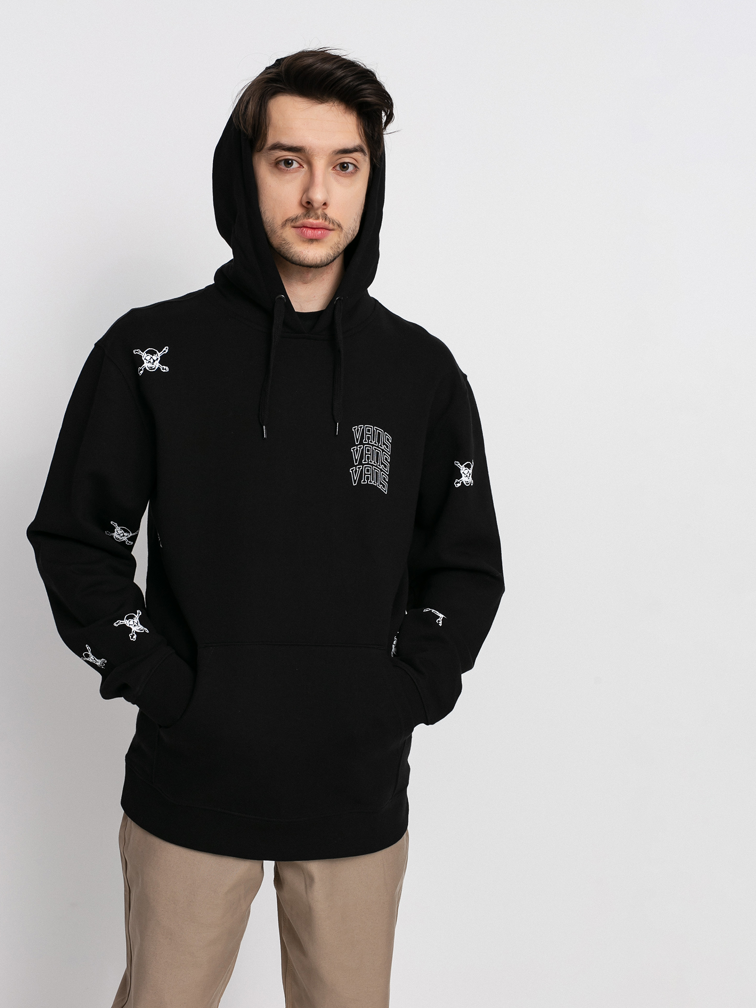 Bluza z kapturem Vans New Varsity HD (black)
