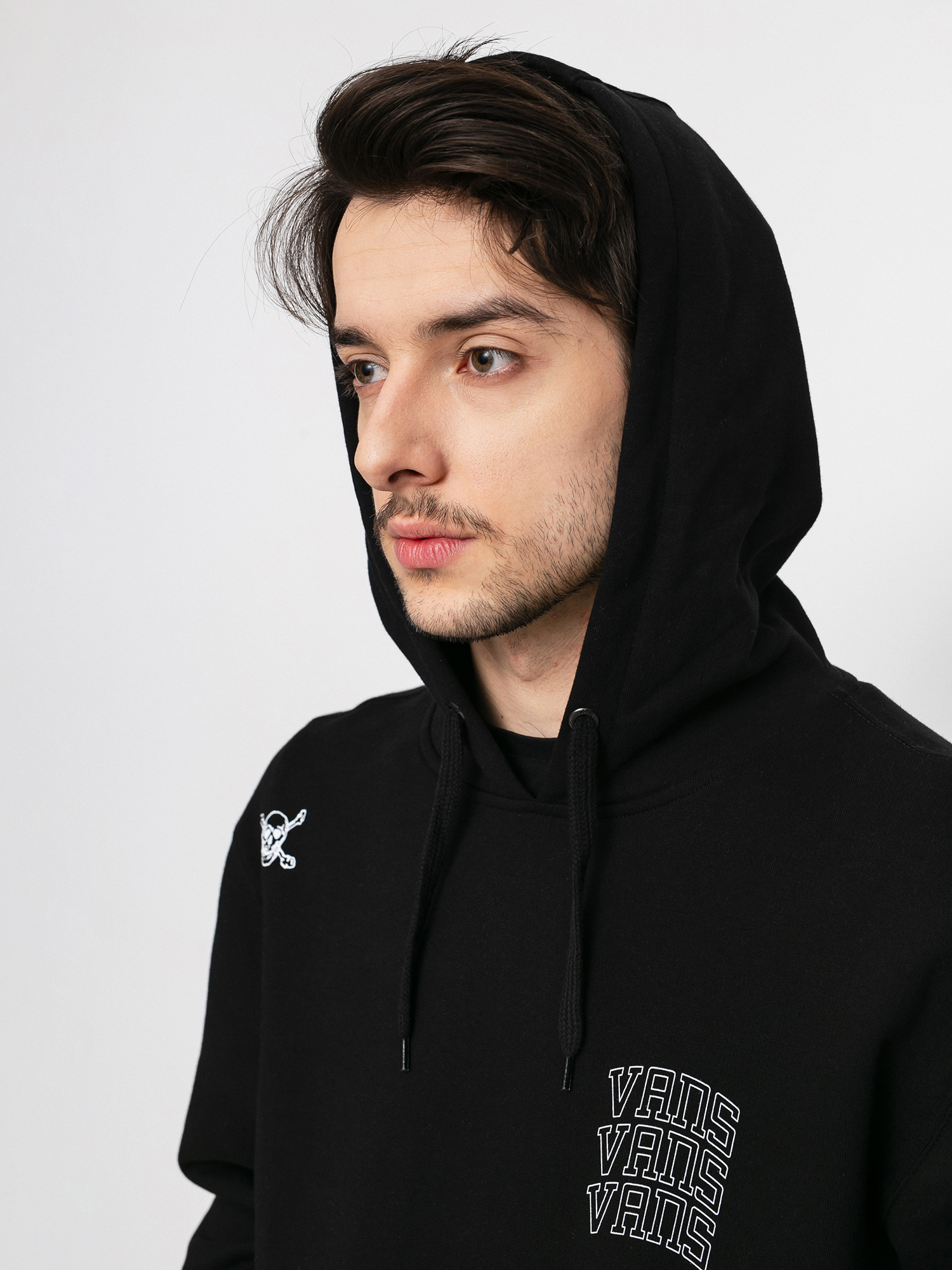 Bluza z kapturem Vans New Varsity HD (black)