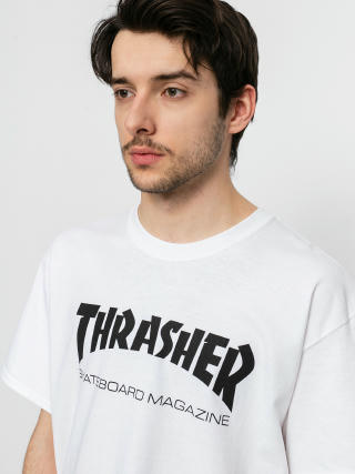 T-shirt Thrasher Skate Mag (white)