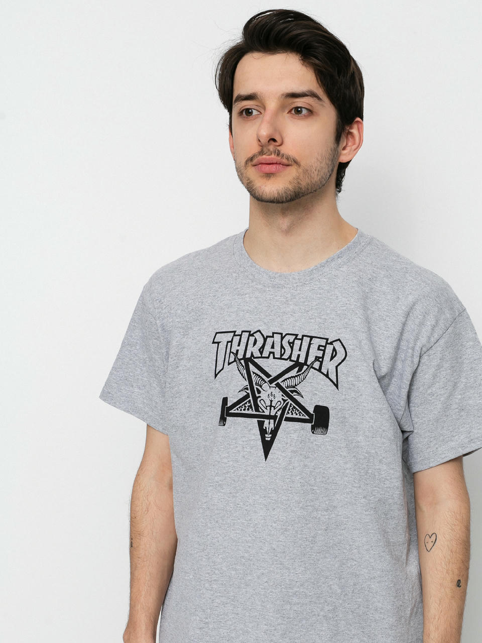 T-shirt Thrasher Skategoat (grey)