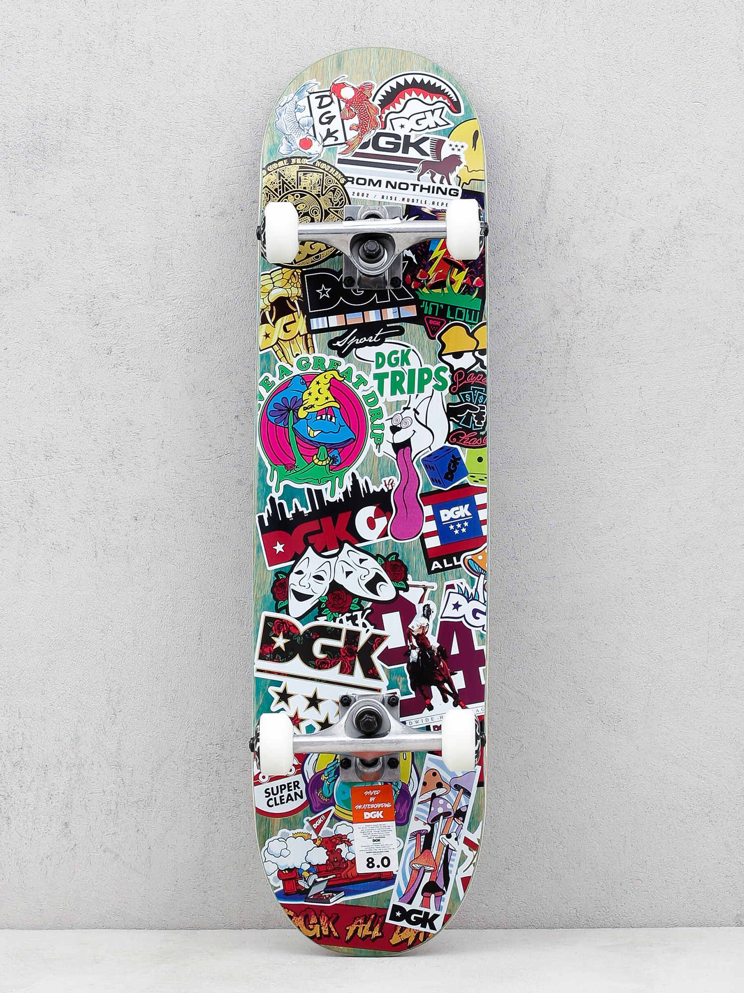 Deskorolka DGK Stix (green/multi)