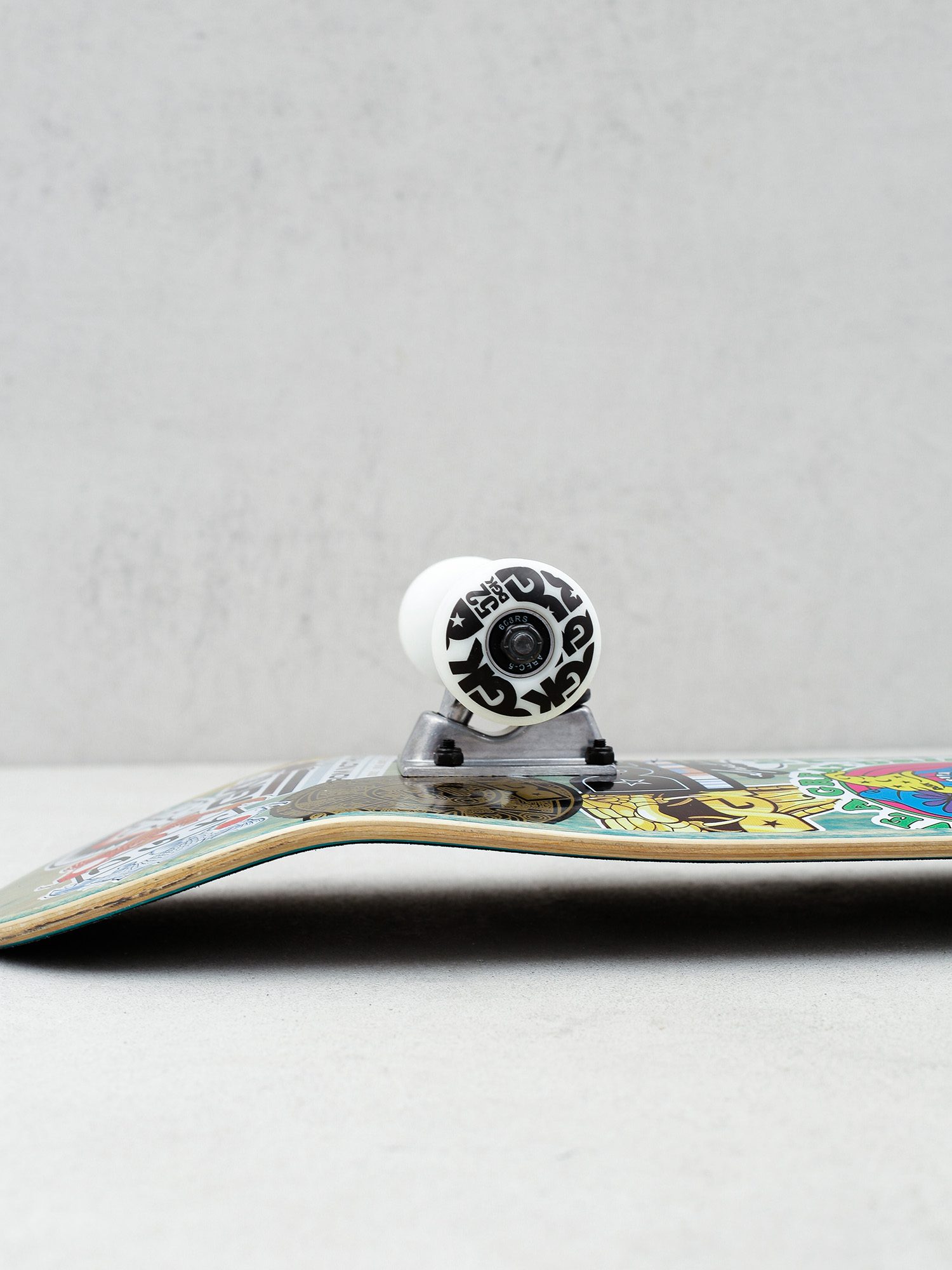 Deskorolka DGK Stix (green/multi)