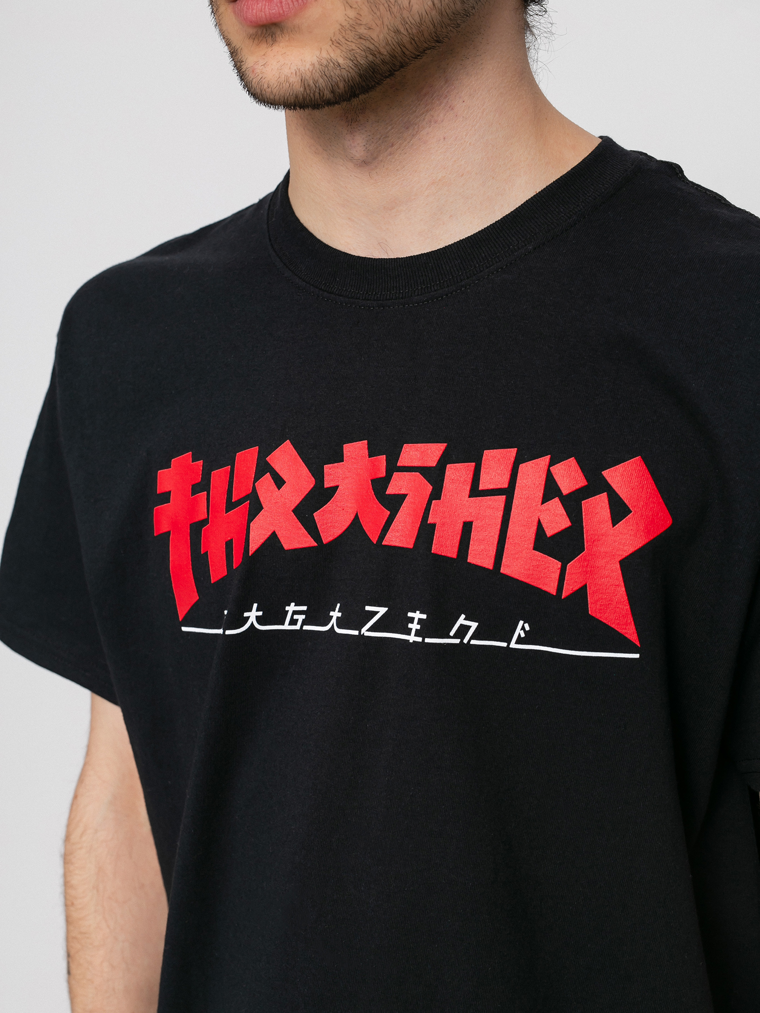T-shirt Thrasher Godzilla (black)