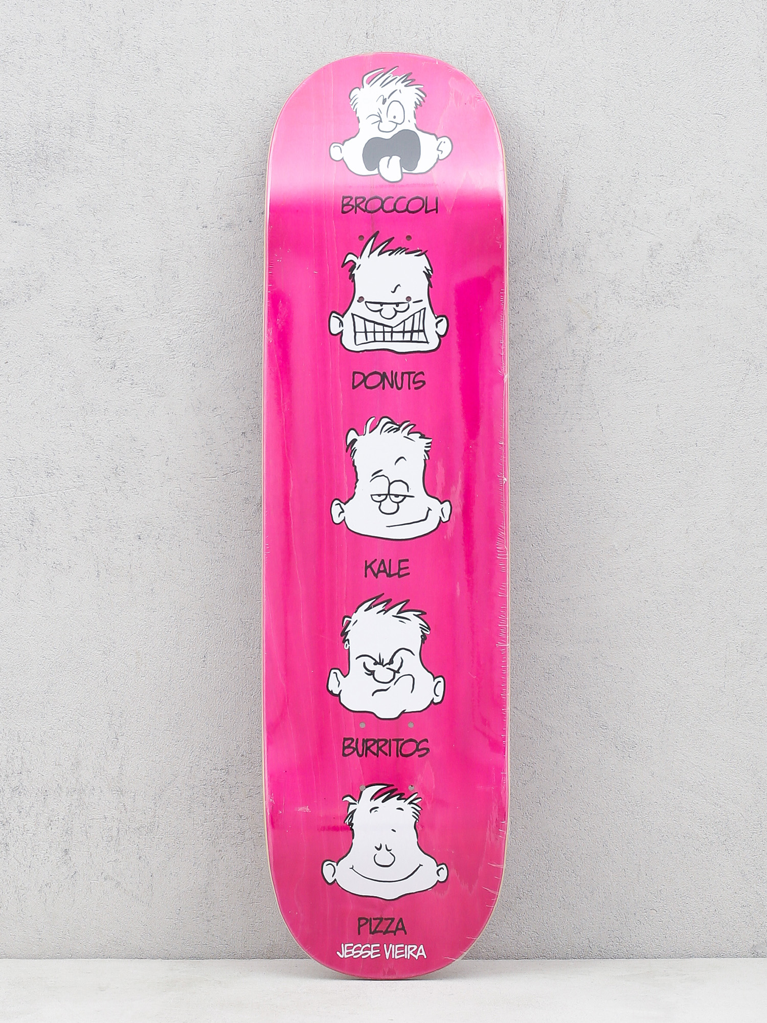 Deck Pizza Skateboards Jesse Vieira Feelings (pink)
