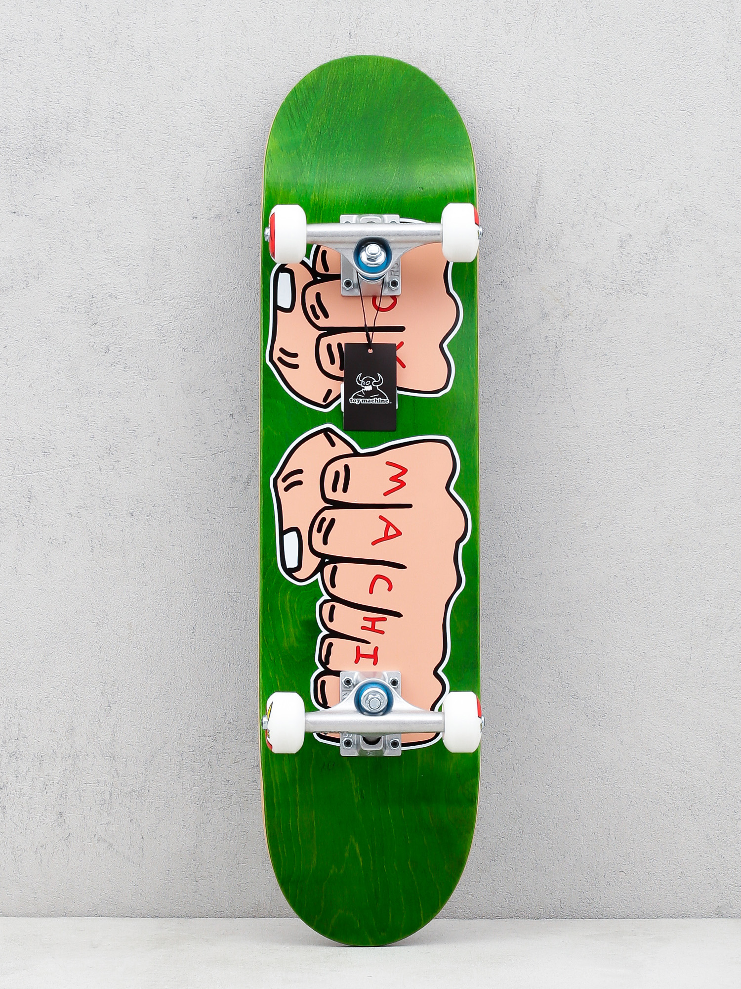Deskorolka Toy Machine Fists Woodgrain (green)