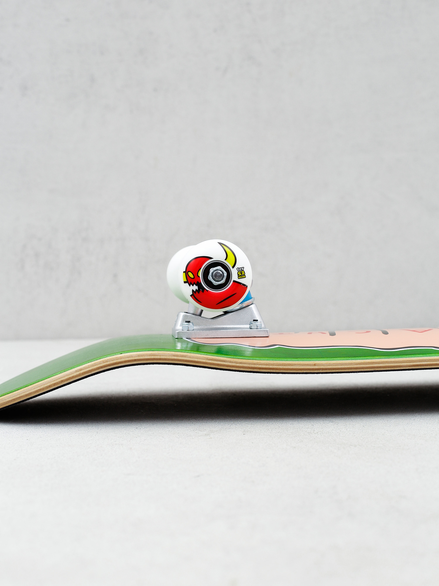 Deskorolka Toy Machine Fists Woodgrain (green)