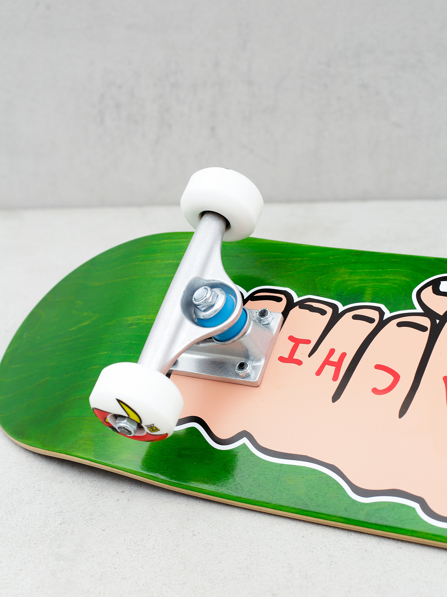 Deskorolka Toy Machine Fists Woodgrain (green)