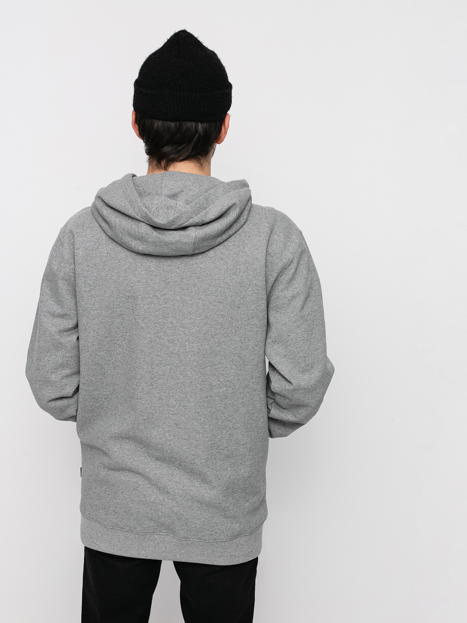 Bluza z kapturem Vans Classic ZHD (cement heather/black)