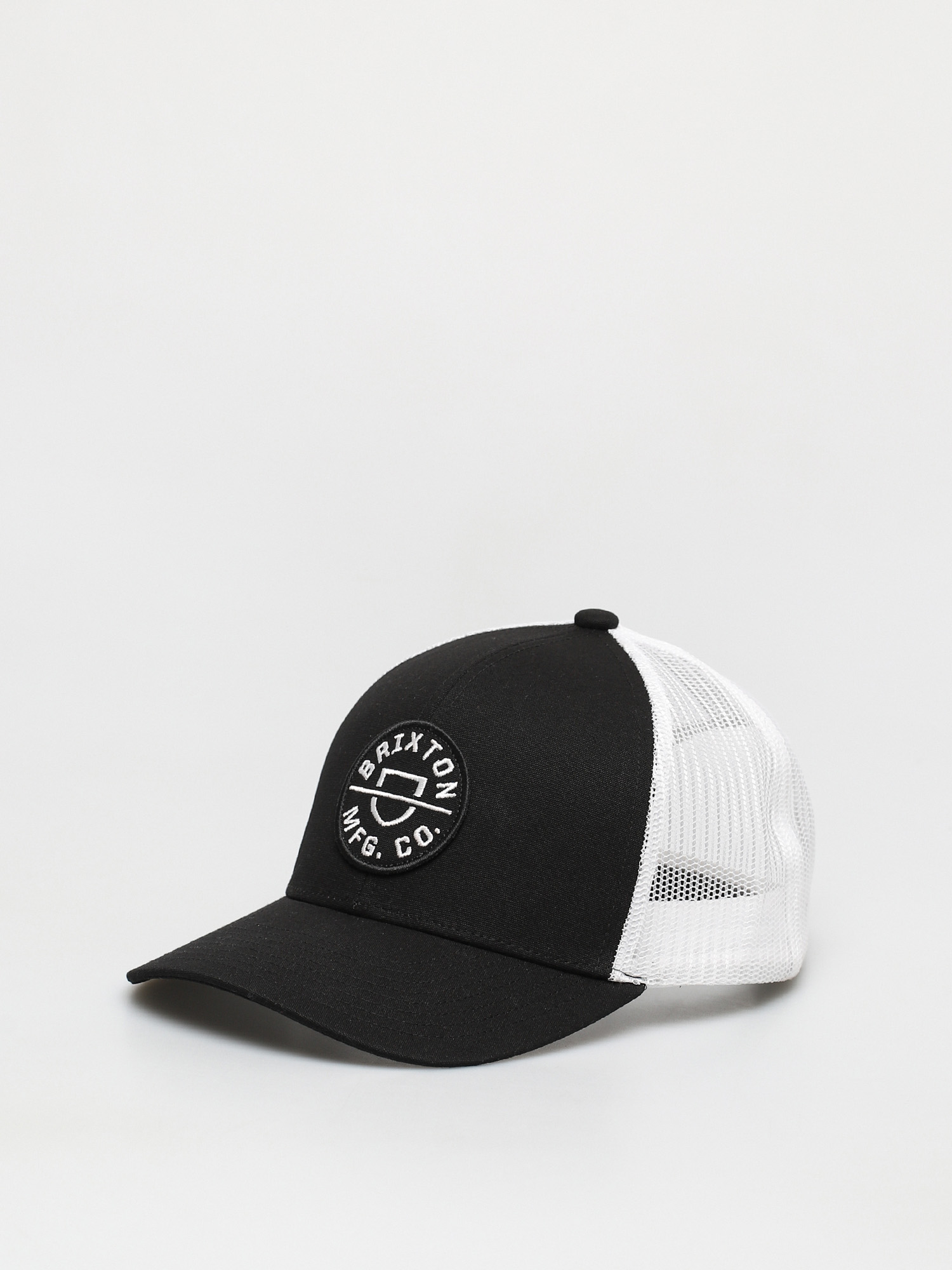 Czapka z daszkiem Brixton Crest C Mp Trucker ZD (black/white)