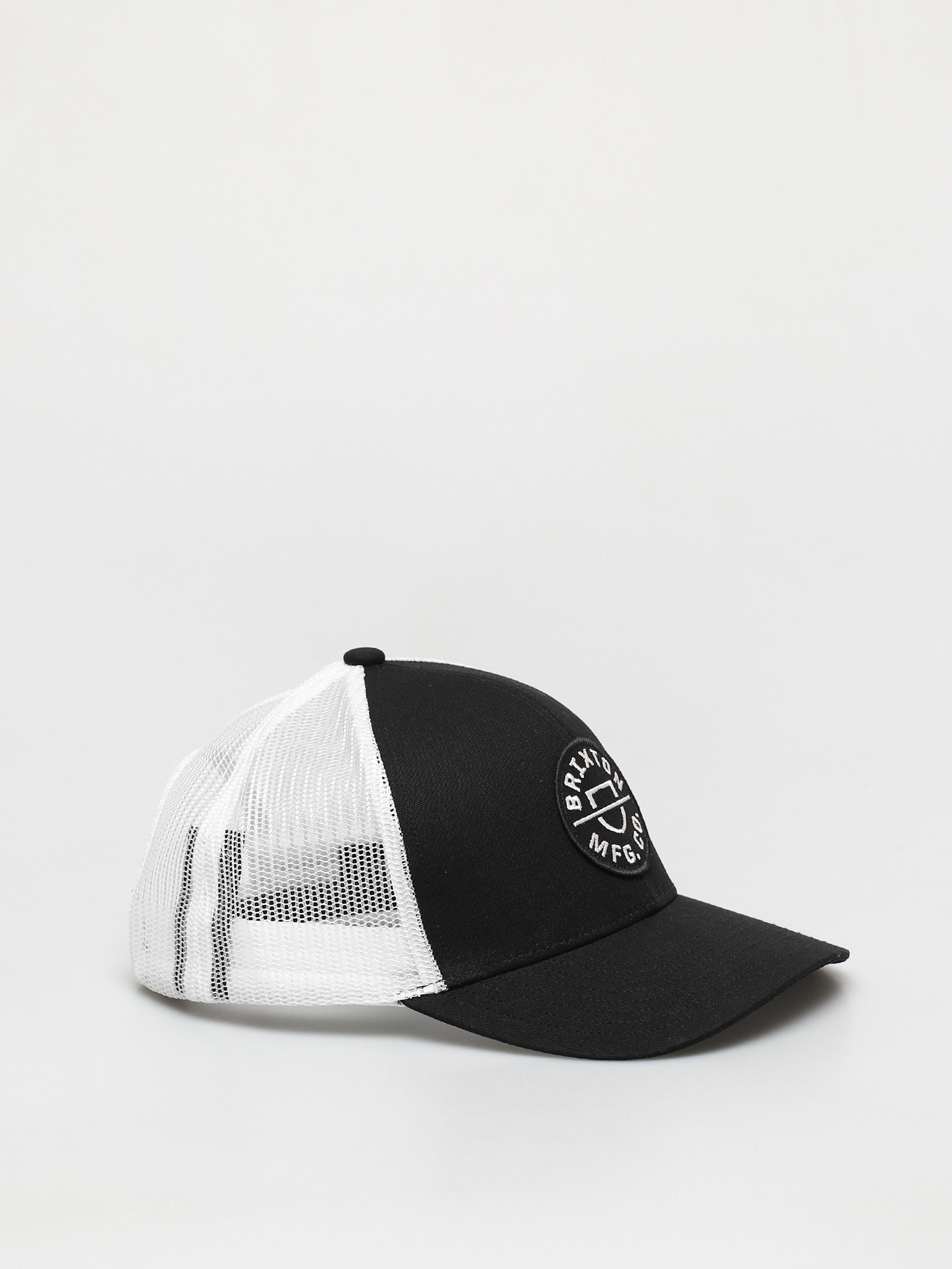 Czapka z daszkiem Brixton Crest C Mp Trucker ZD (black/white)