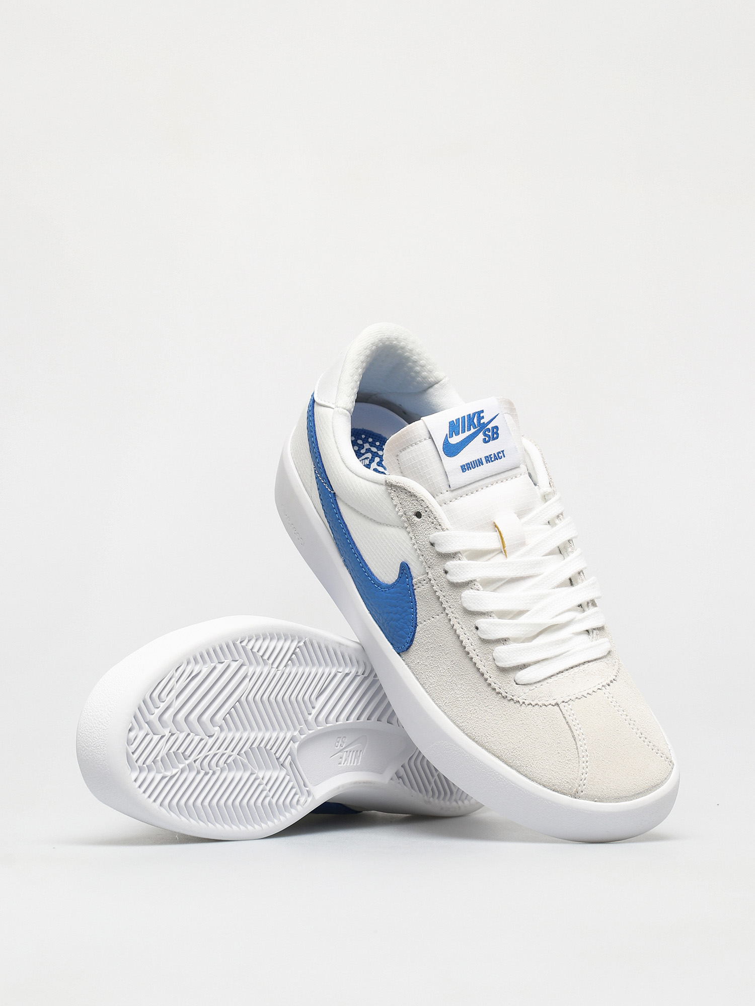 Buty Nike SB Bruin React (summit white/signal blue summit white)
