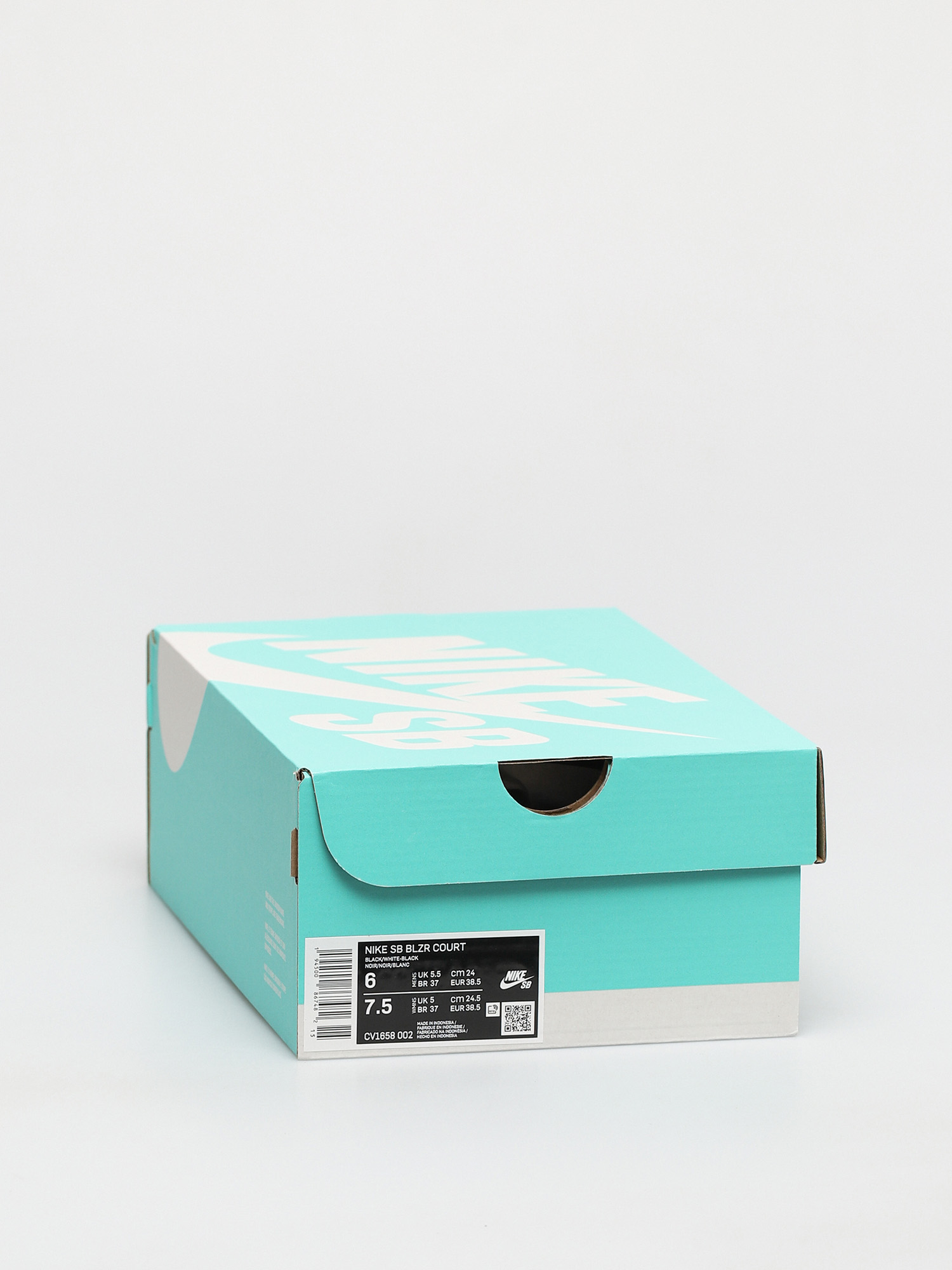 Buty Nike SB Blazer Court (black/white black gum light brown)