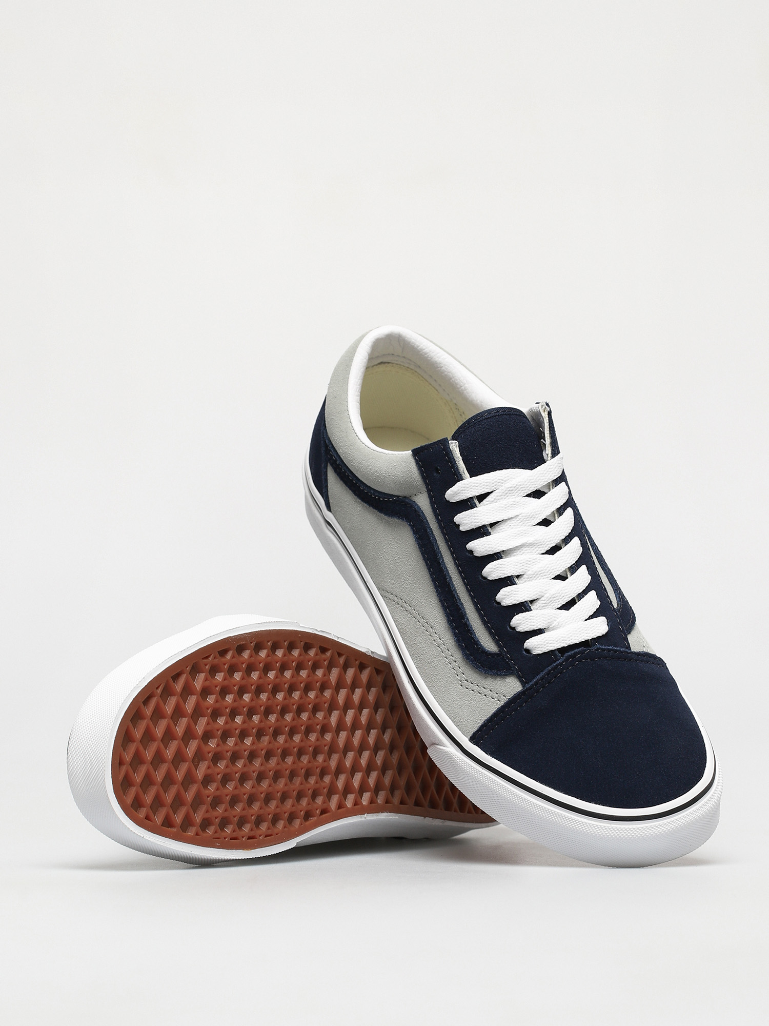 Buty Vans Old Skool (2 tone suede dress blues/mineral gray)