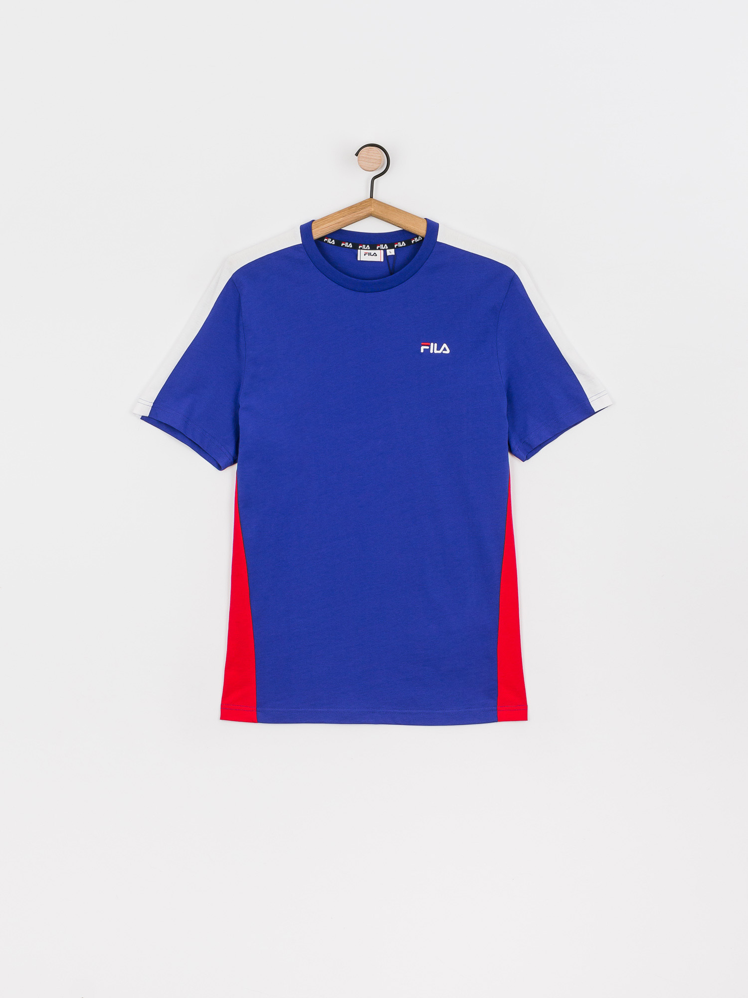T-shirt Fila Altan (clematis/true red/bright white)