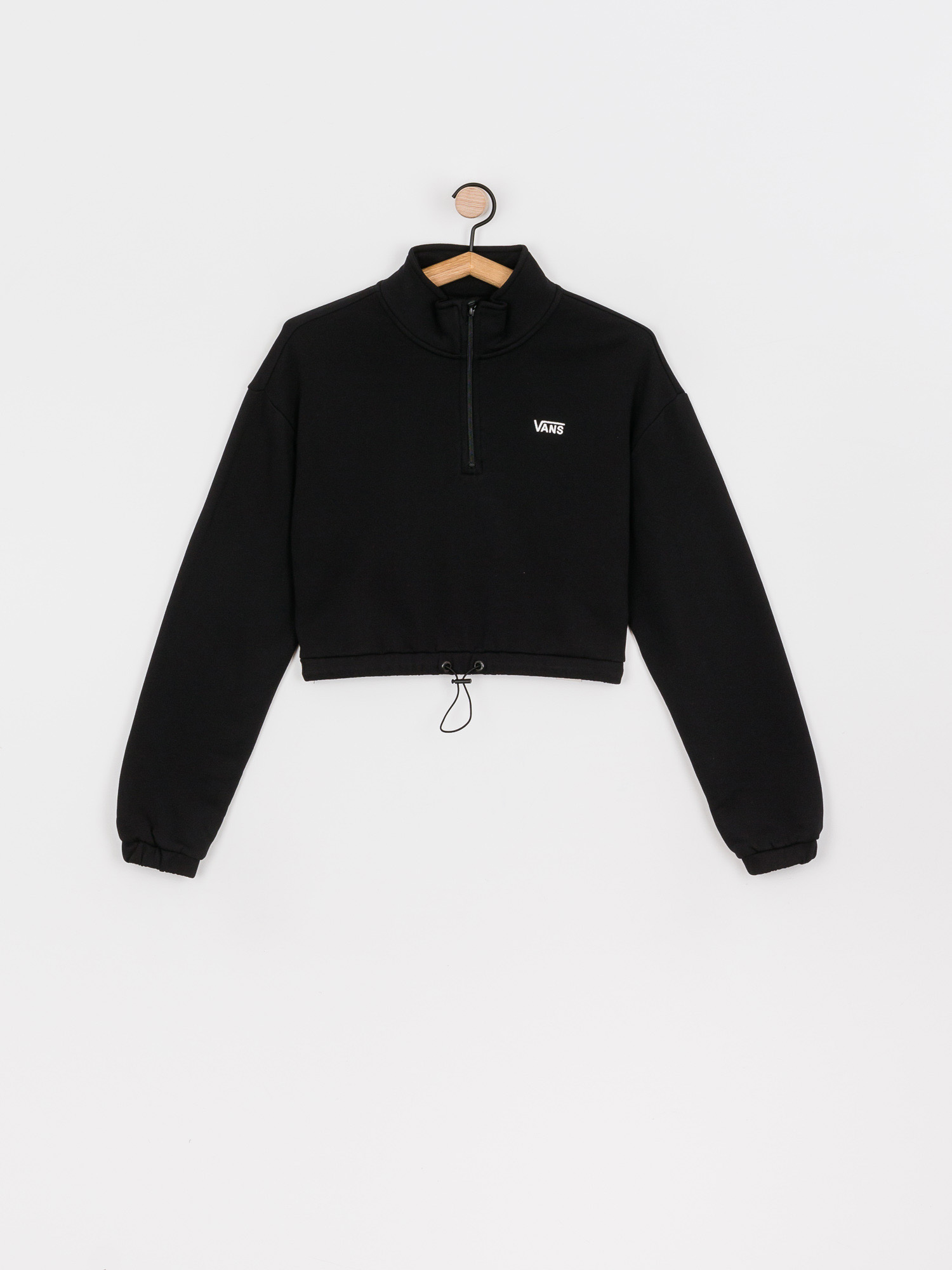 Bluza Vans Left Chest Half Zip Wmn (black)