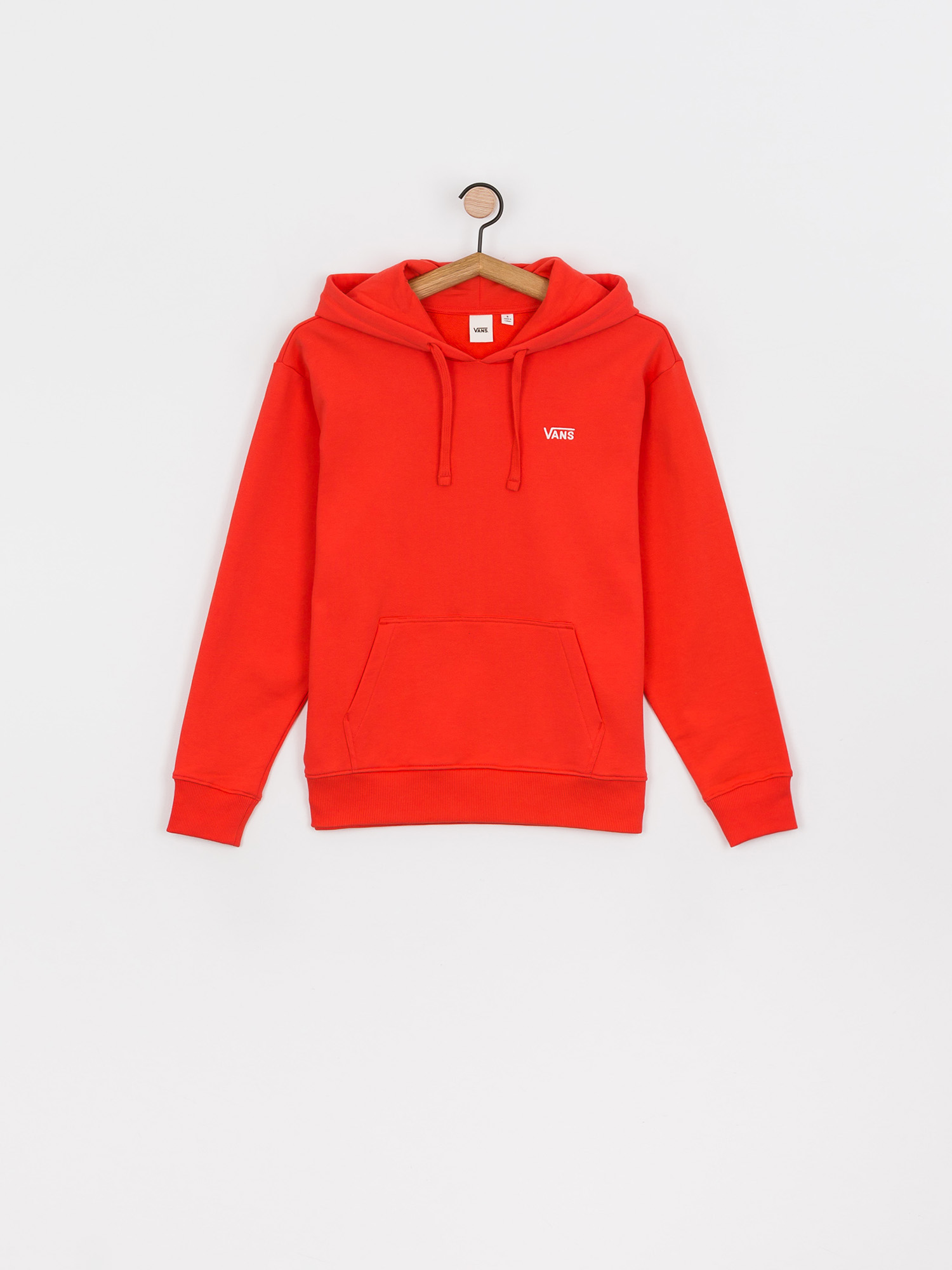 Bluza z kapturem Vans Flying V Bf Ft HD Wmn (hot coral)