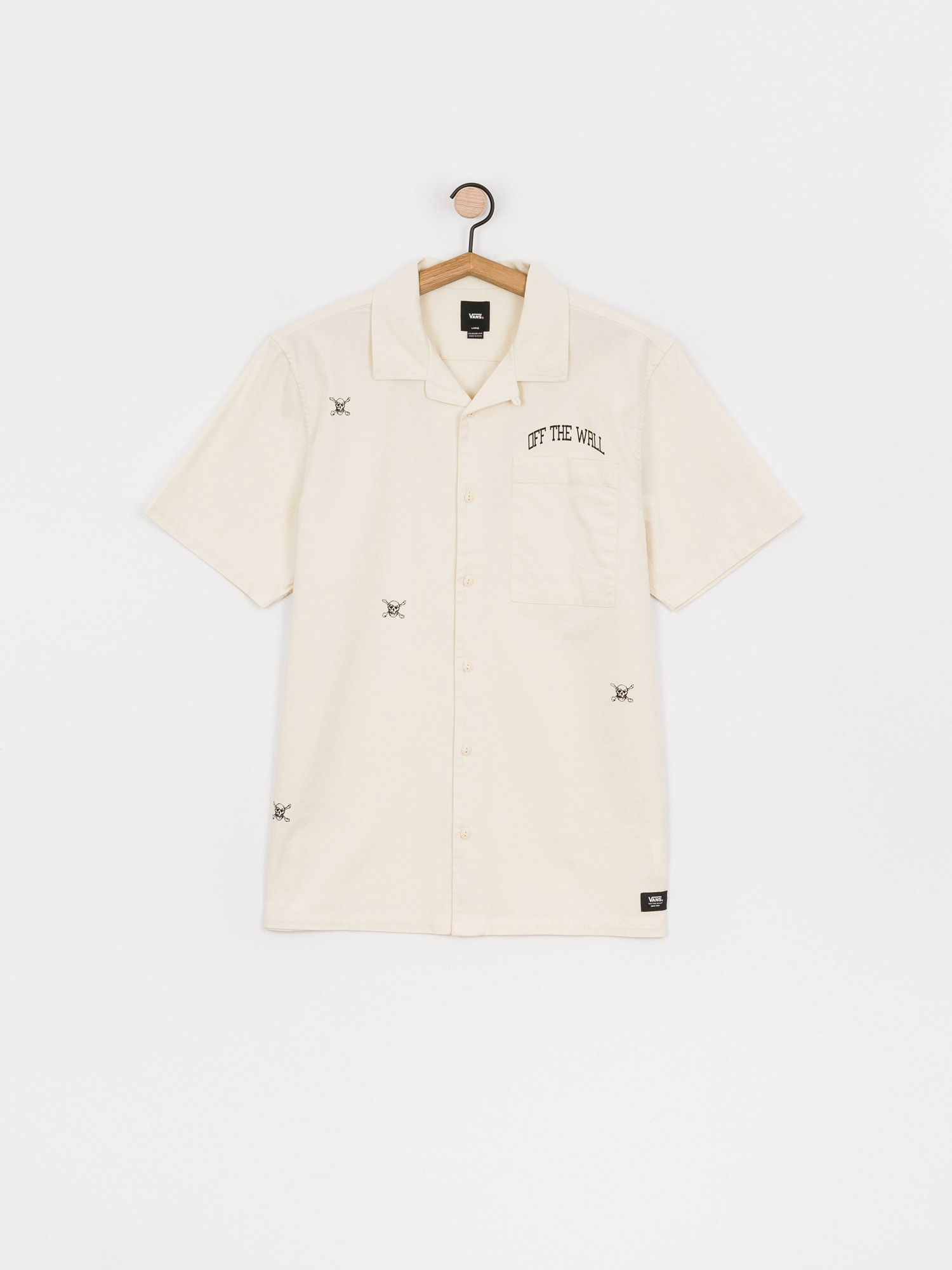 Koszula Vans New Varsity (seedpearl)