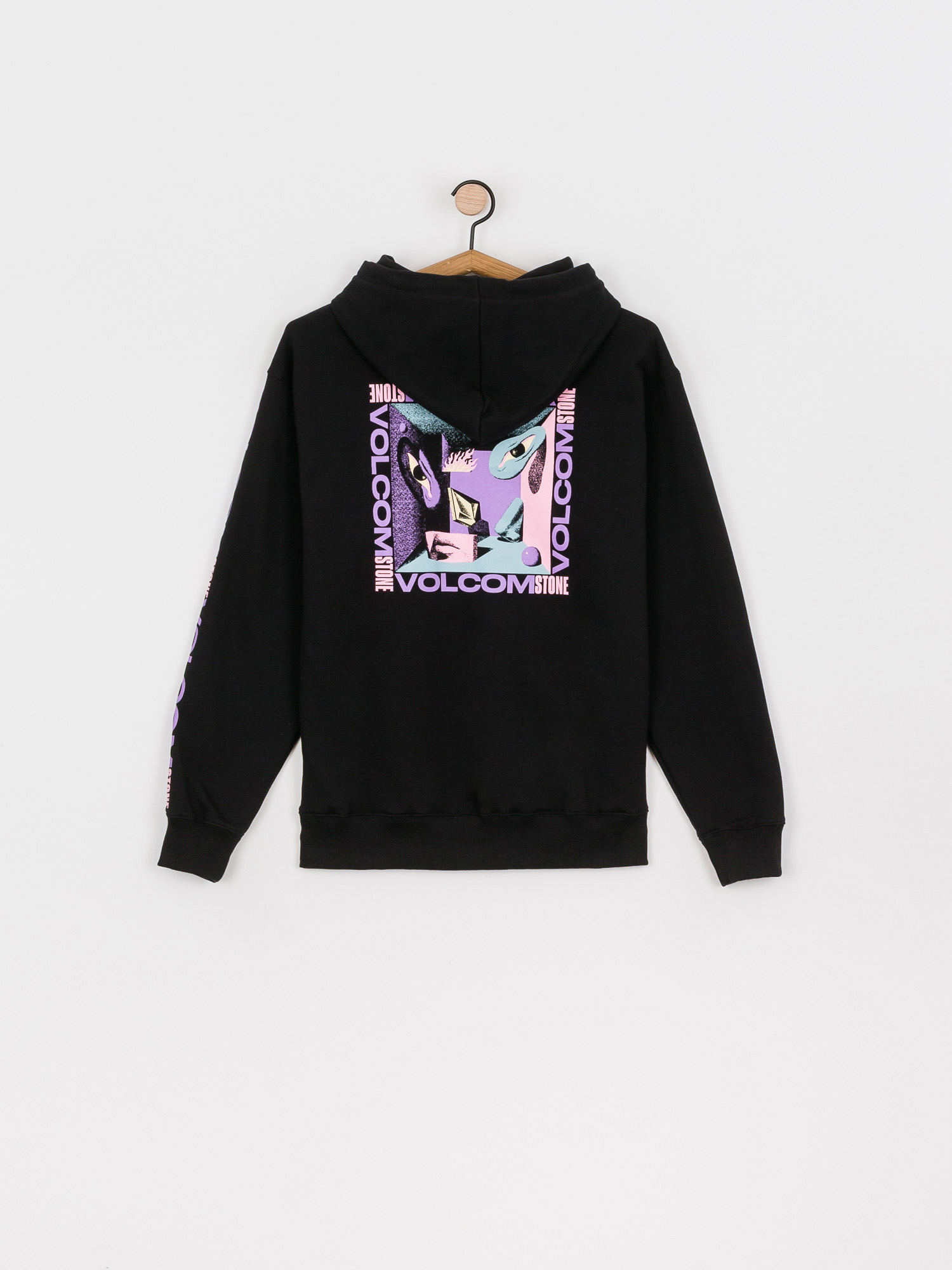 Bluza z kapturem Volcom Fa HD (black)