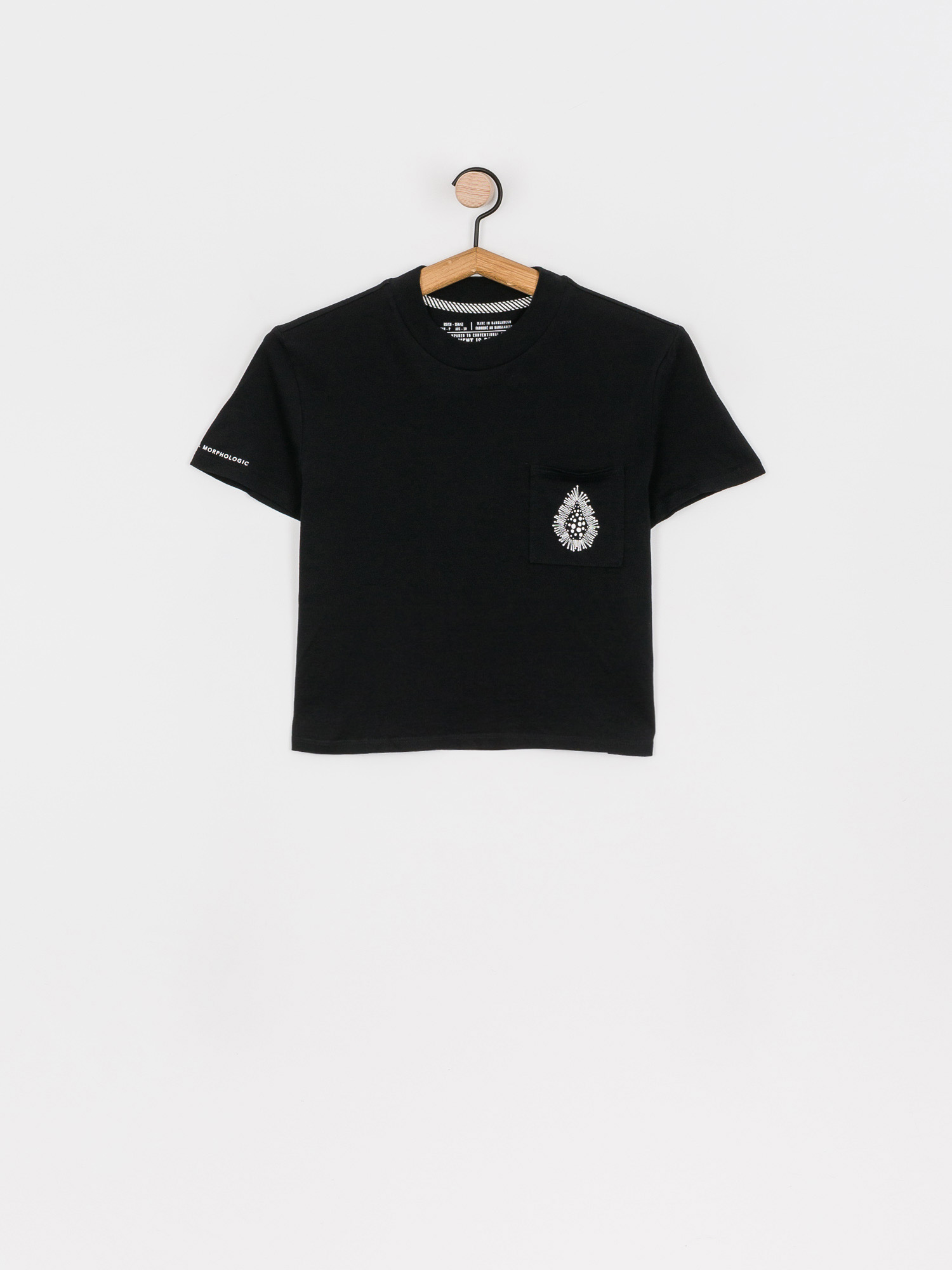 T-shirt Volcom Coral Morph Wmn (black)