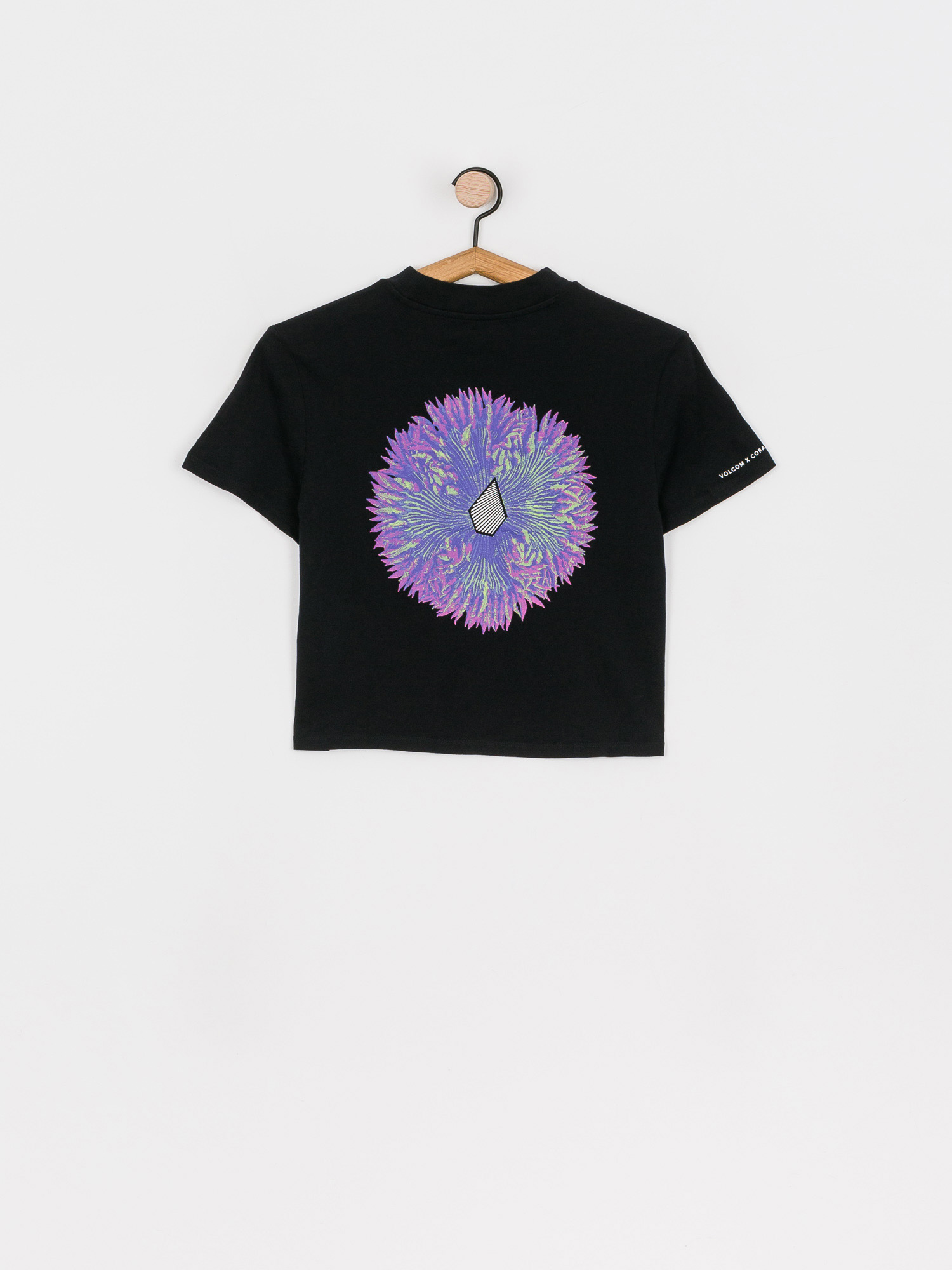 T-shirt Volcom Coral Morph Wmn (black)