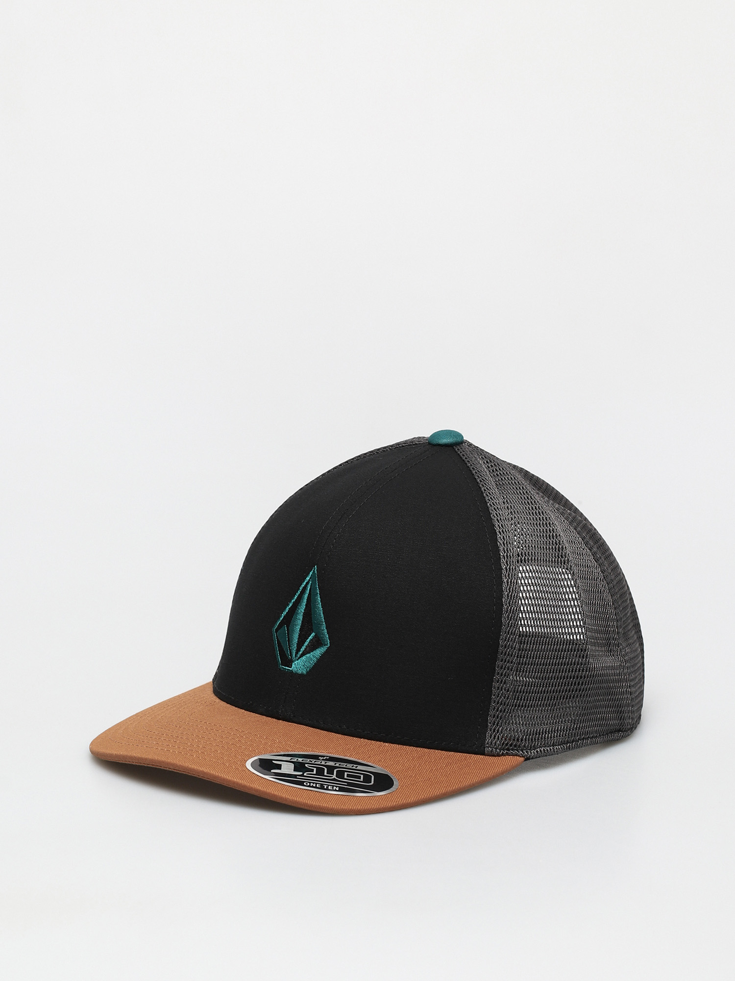 Czapka z daszkiem Volcom Full Stone Cheese 110 ZD (golden brown)