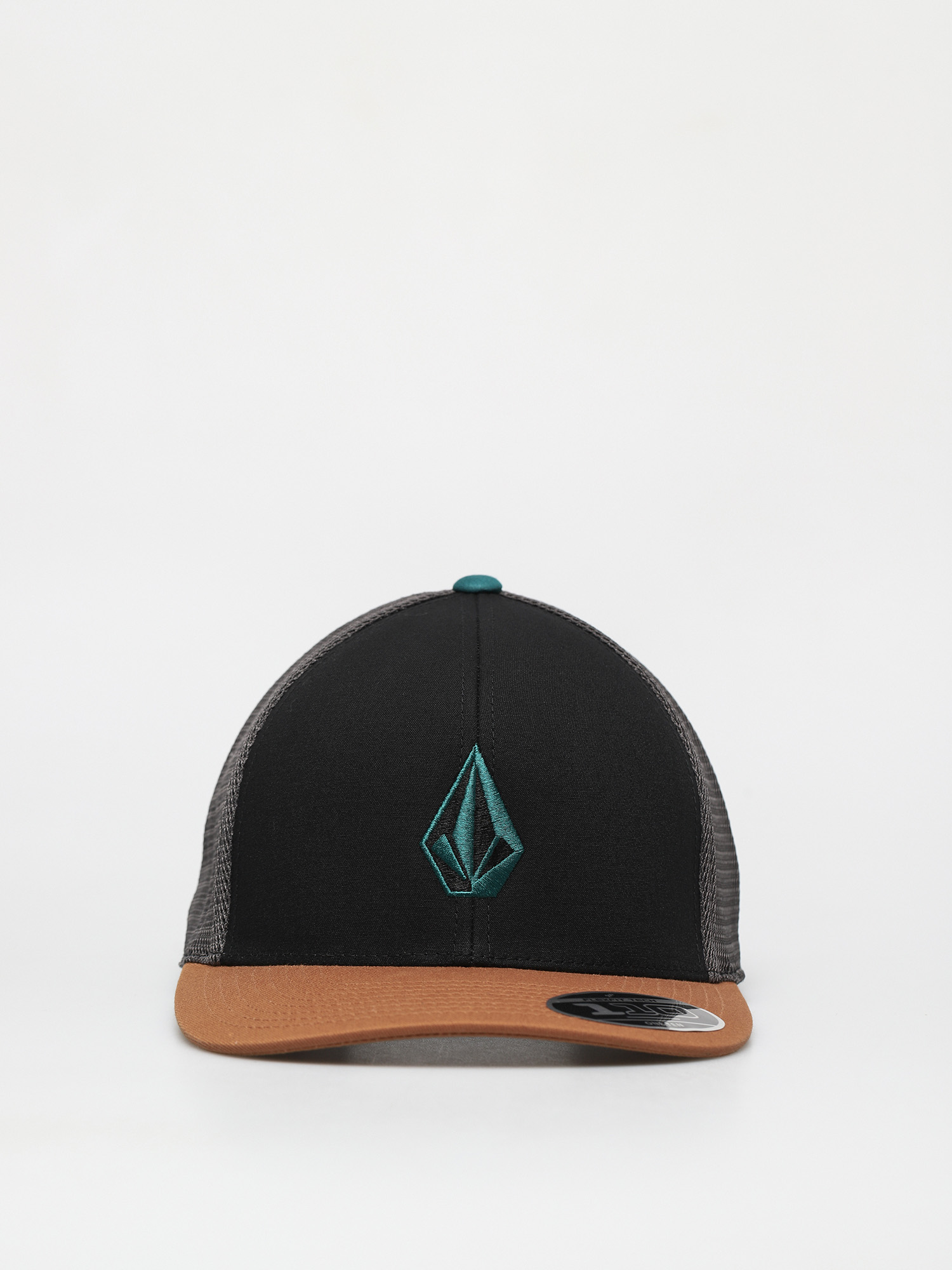 Czapka z daszkiem Volcom Full Stone Cheese 110 ZD (golden brown)