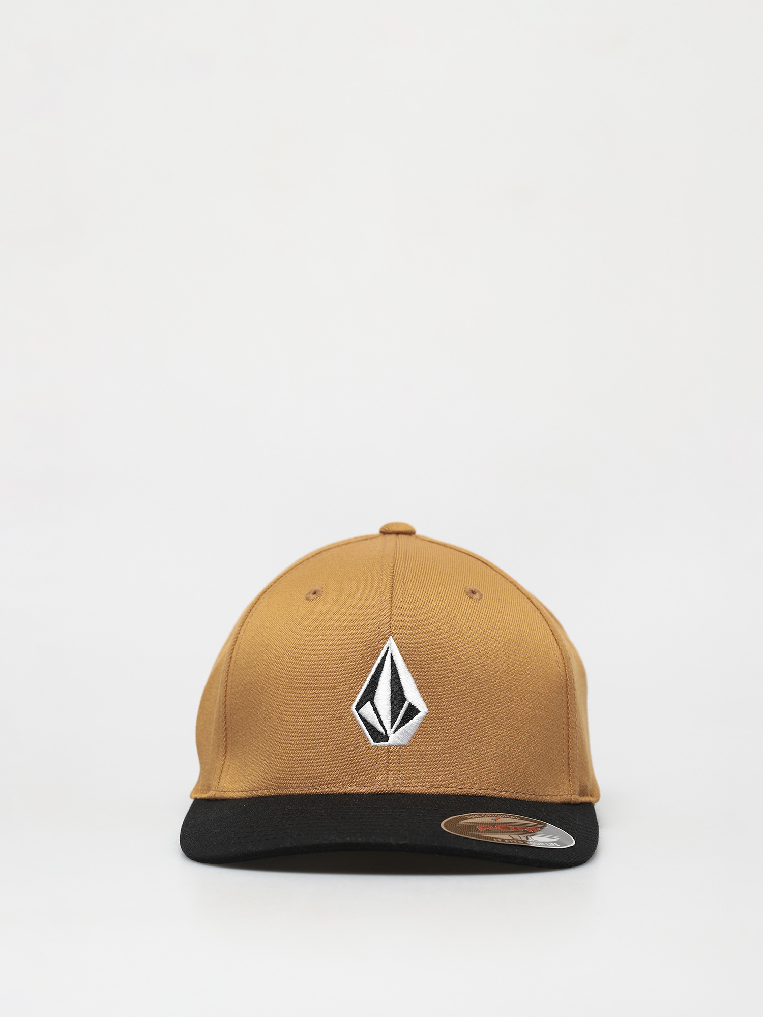 Czapka z daszkiem Volcom Full Stone Xfit ZD (golden brown)
