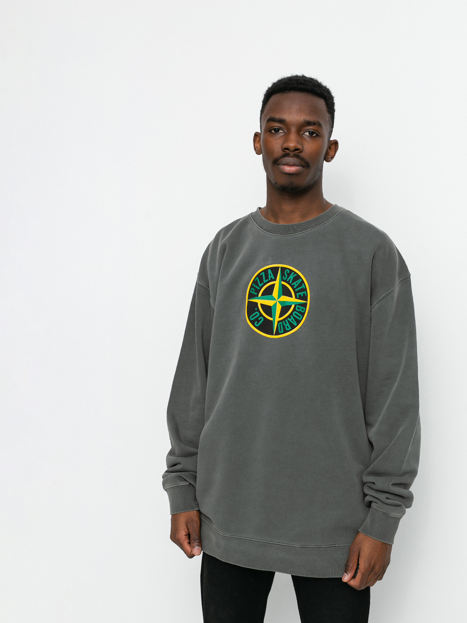 Bluza Pizza Skateboards Stone (charcoal)