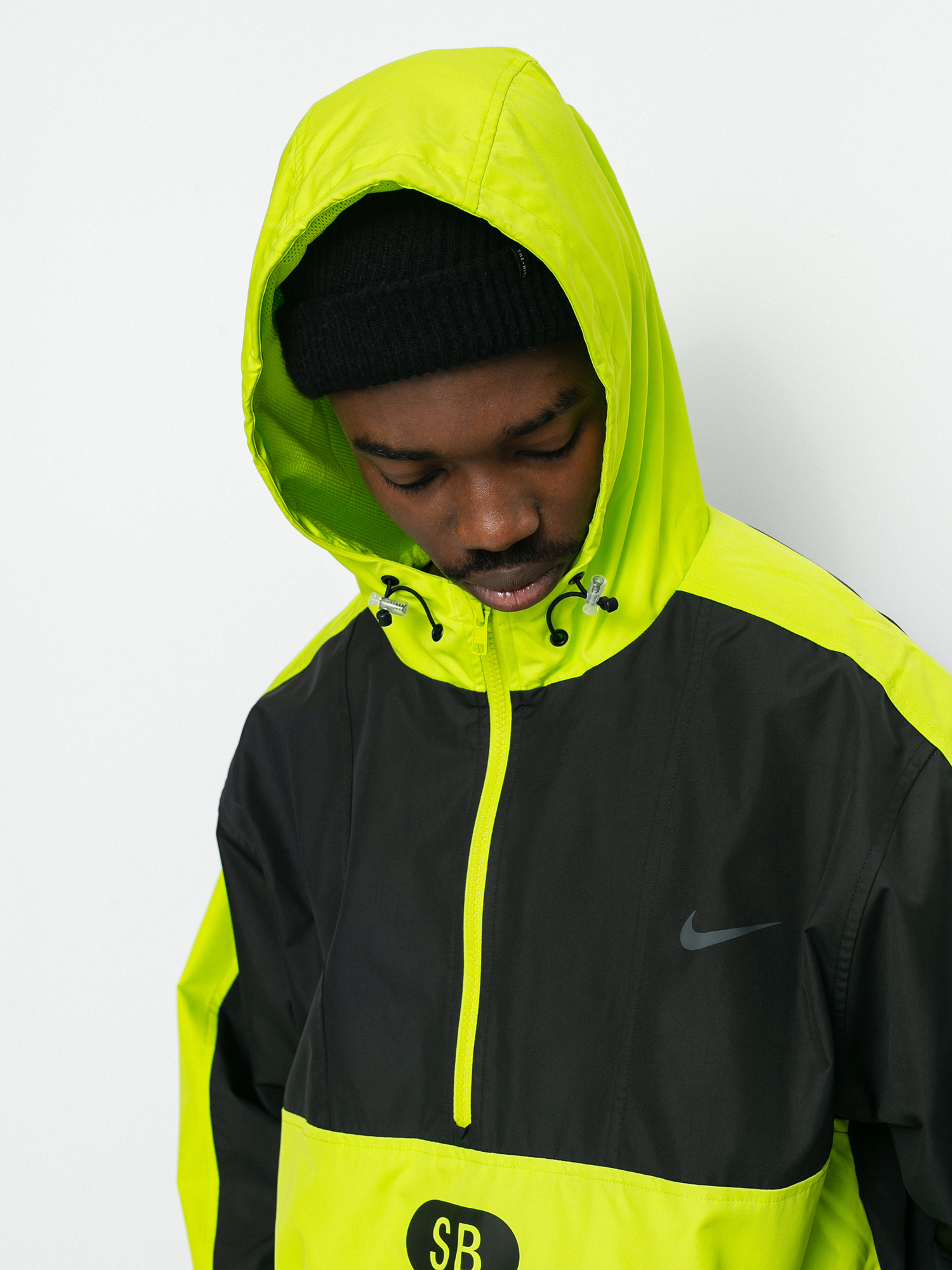 Kurtka Nike SB Half Zip (black/cyber/black/anthracite)