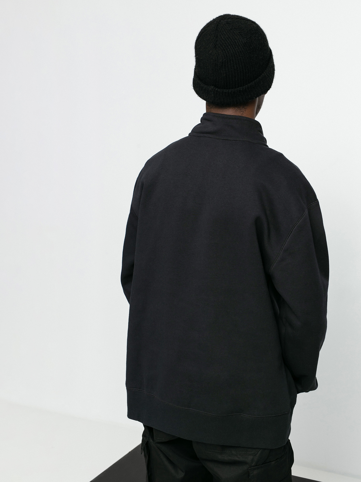 Bluza Nike SB Left Chest Zip (black/white)