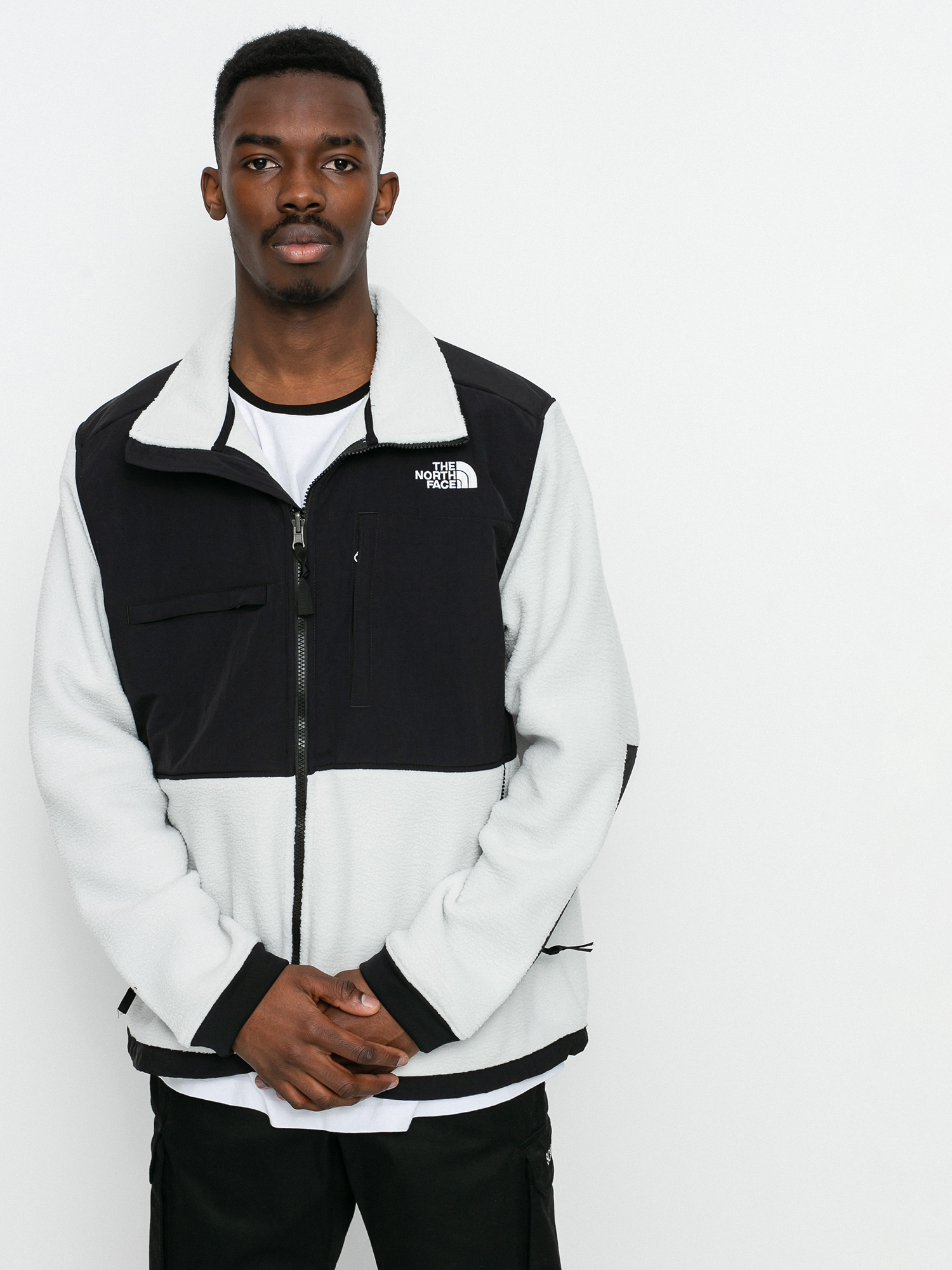 Męski Polar The North Face Denali 2 (tin grey)