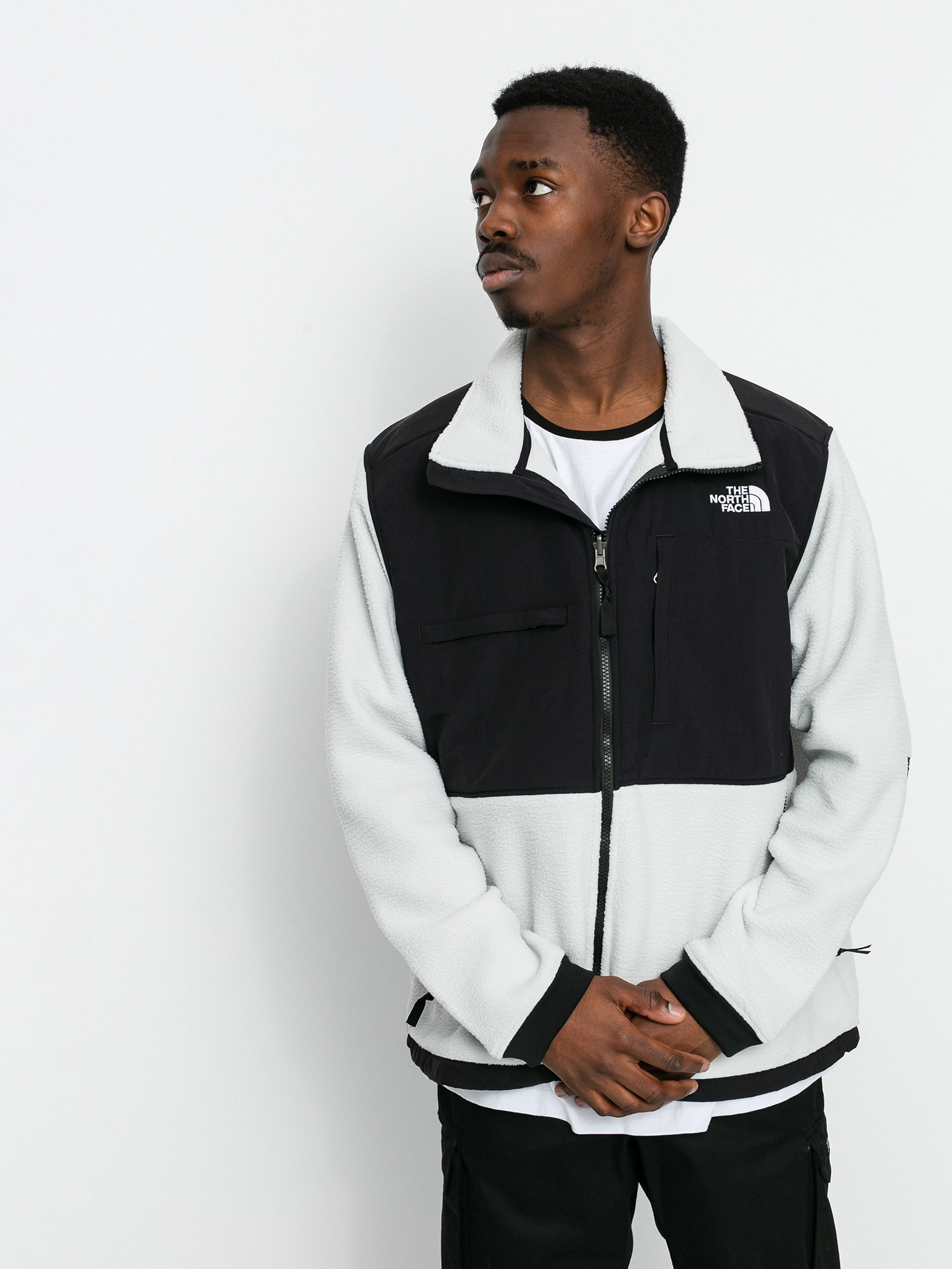 Męski Polar The North Face Denali 2 (tin grey)