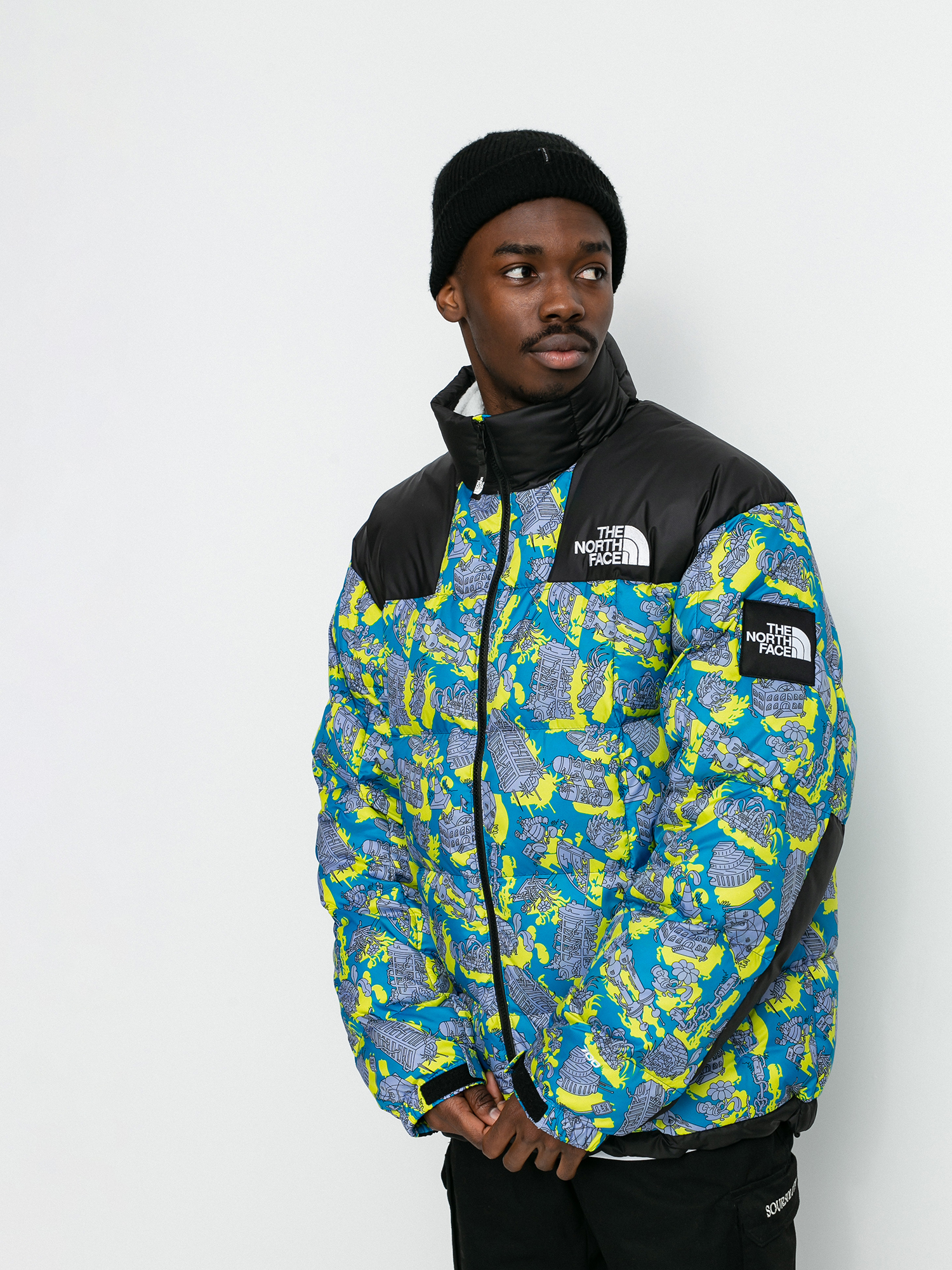 Kurtka The North Face Lhotse (sweet lavender urban by nature print)