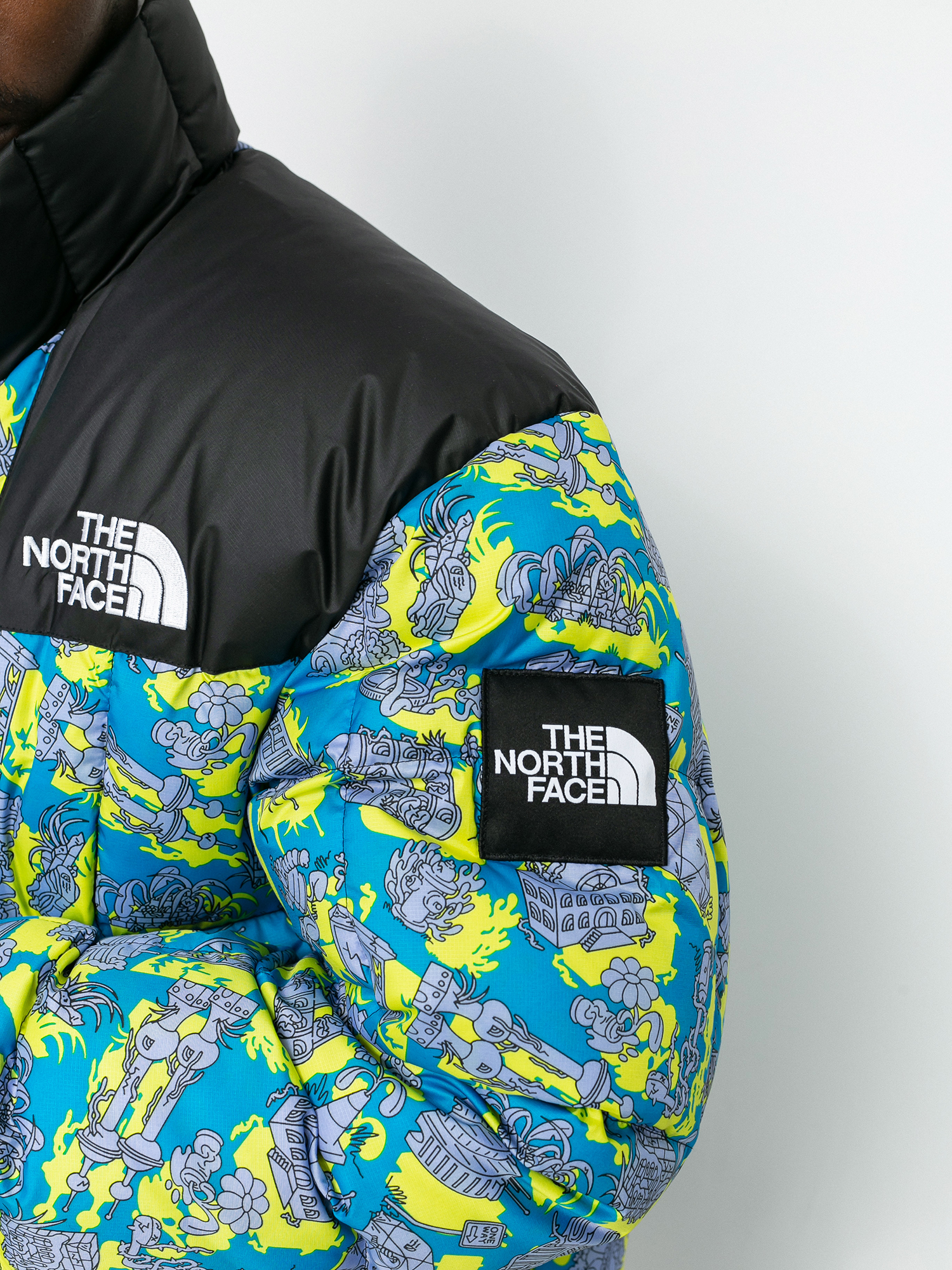 Kurtka The North Face Lhotse (sweet lavender urban by nature print)