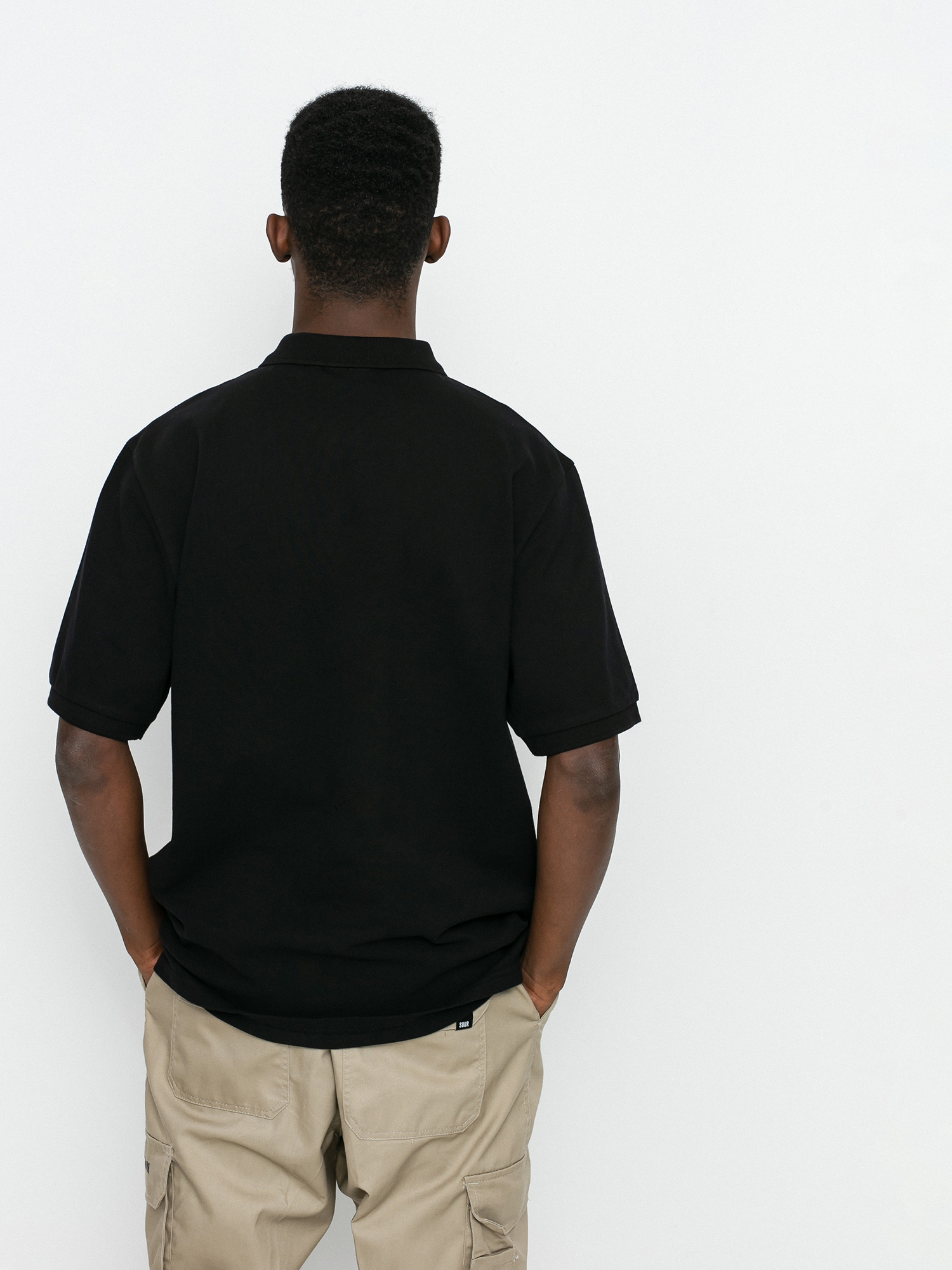 Polo Carhartt WIP Chase Pique (black/gold)