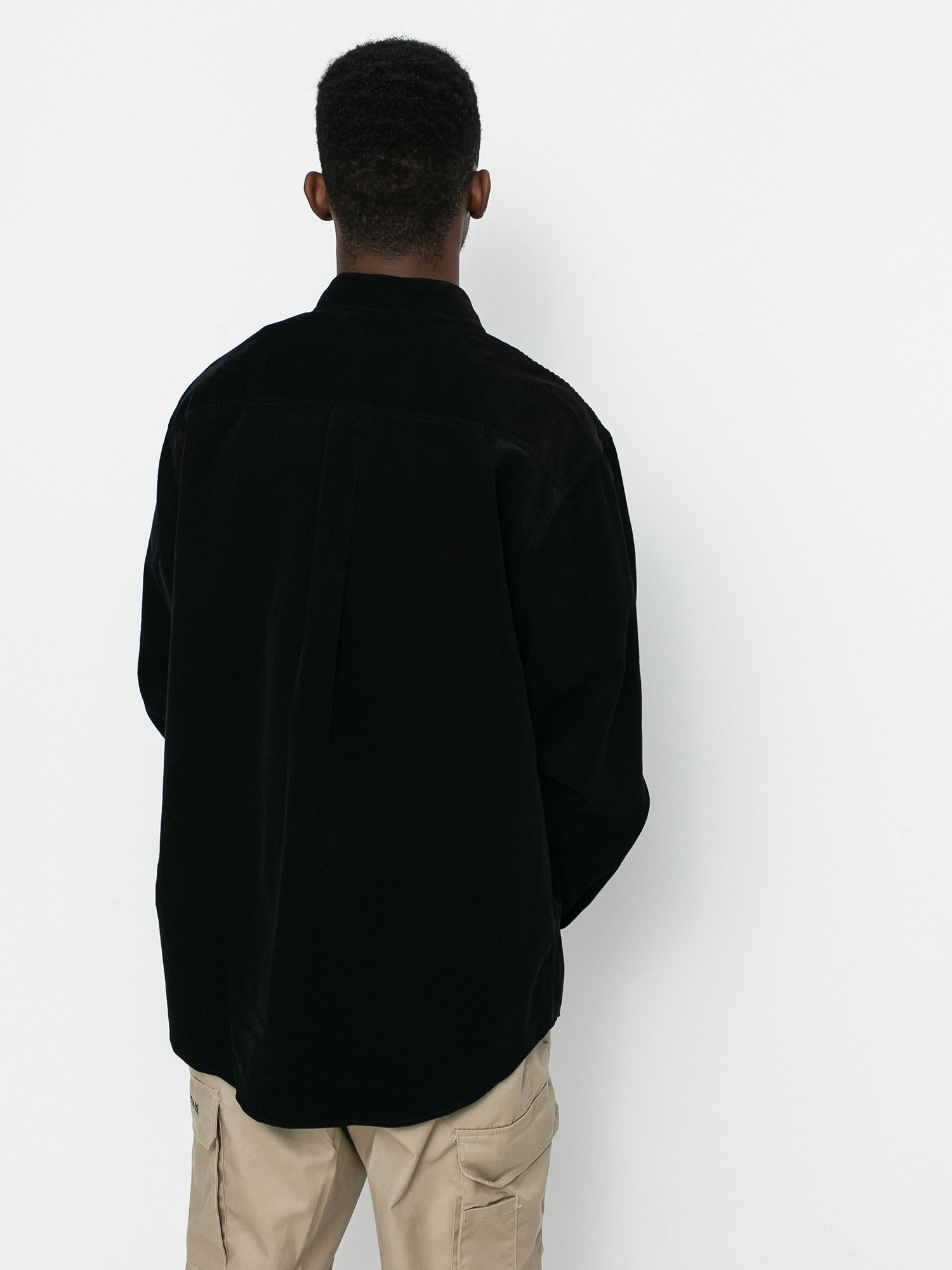 Koszula Carhartt WIP Madison Cord (black/wax)