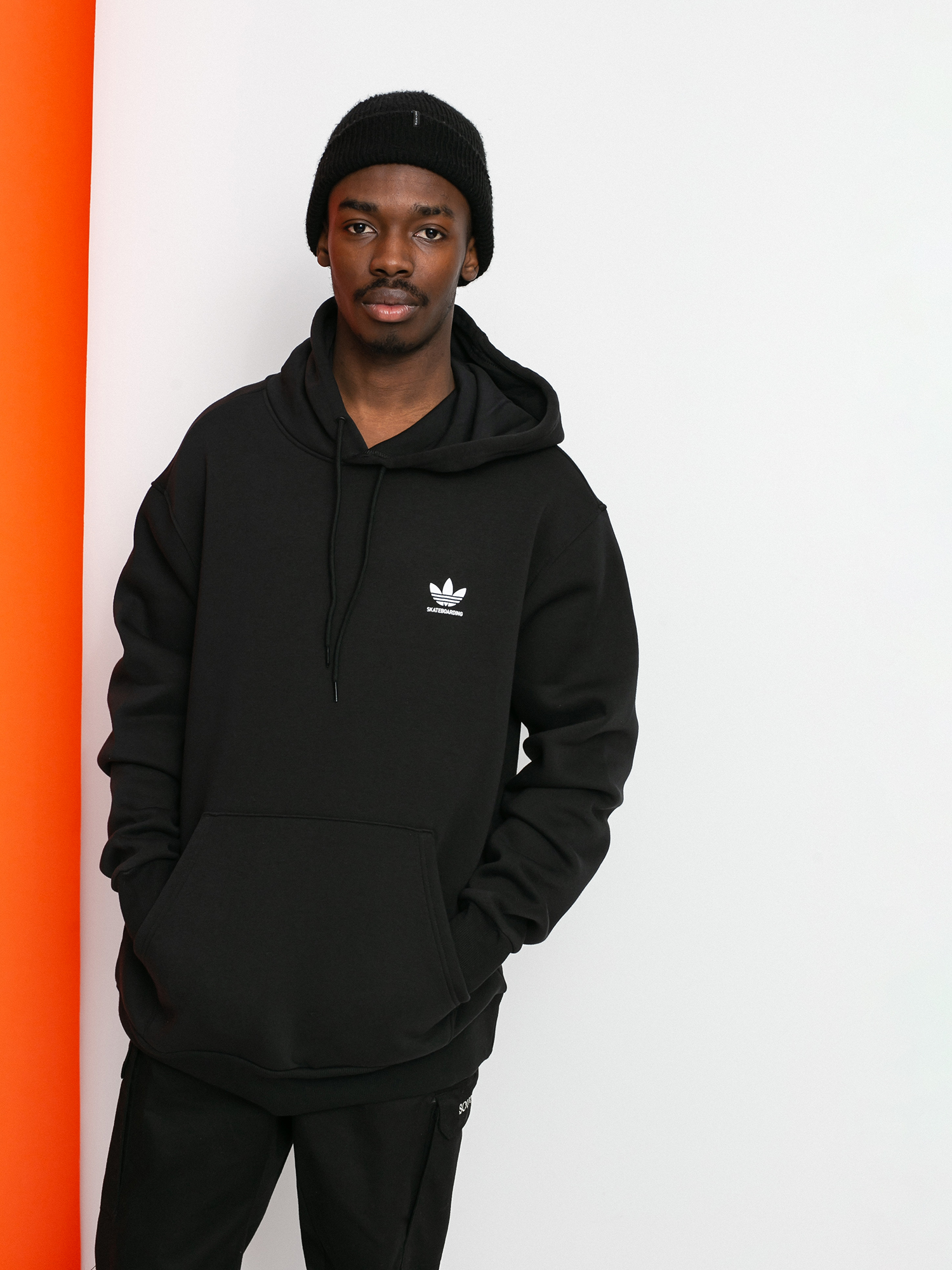 Bluza z kapturem adidas 2.0 Logo HD (black/white)