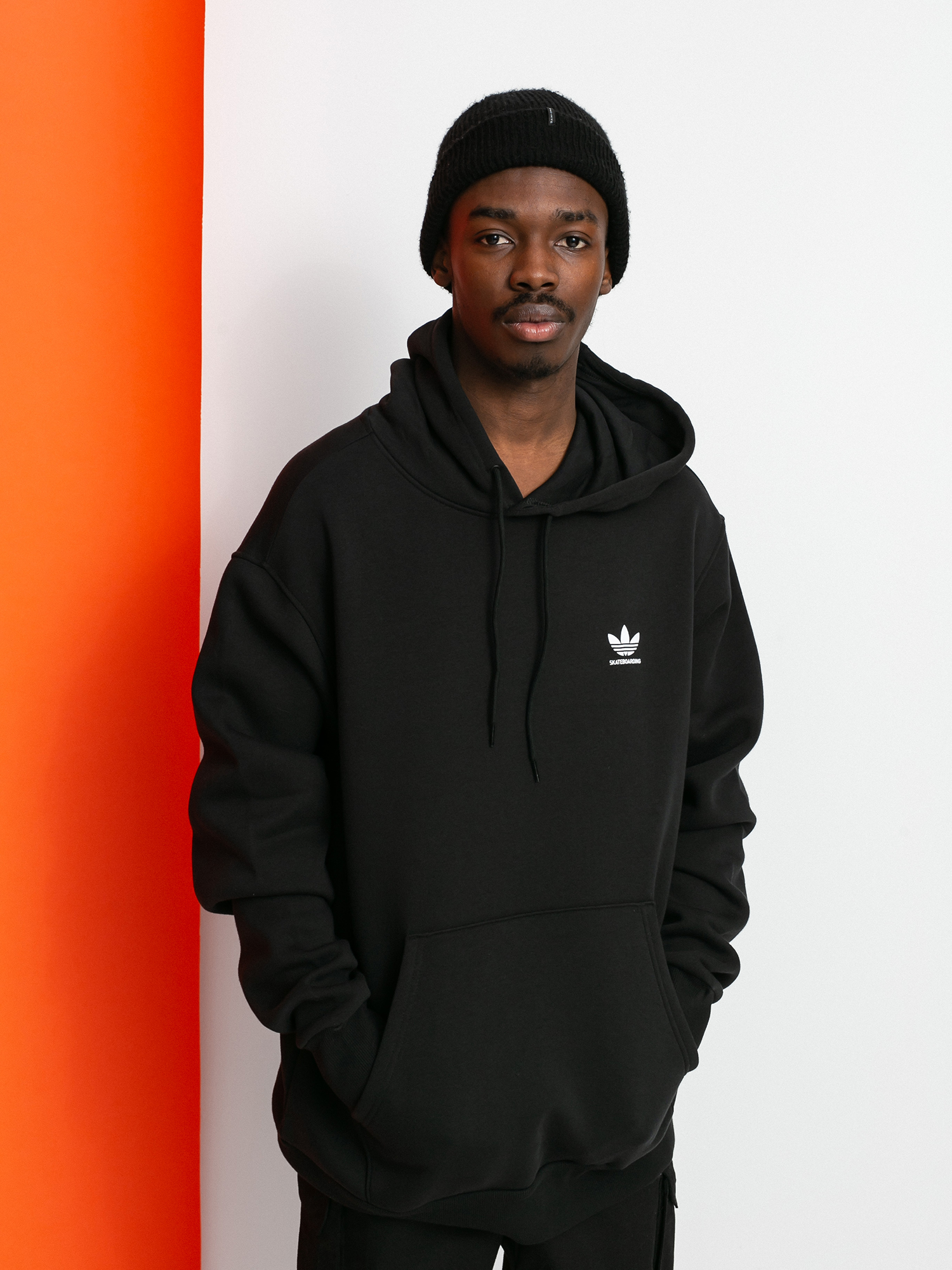 Bluza z kapturem adidas 2.0 Logo HD (black/white)