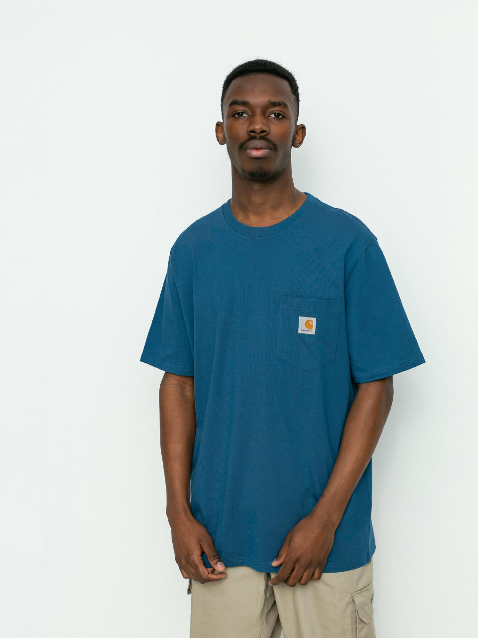 T-shirt Carhartt WIP Pocket (shore)