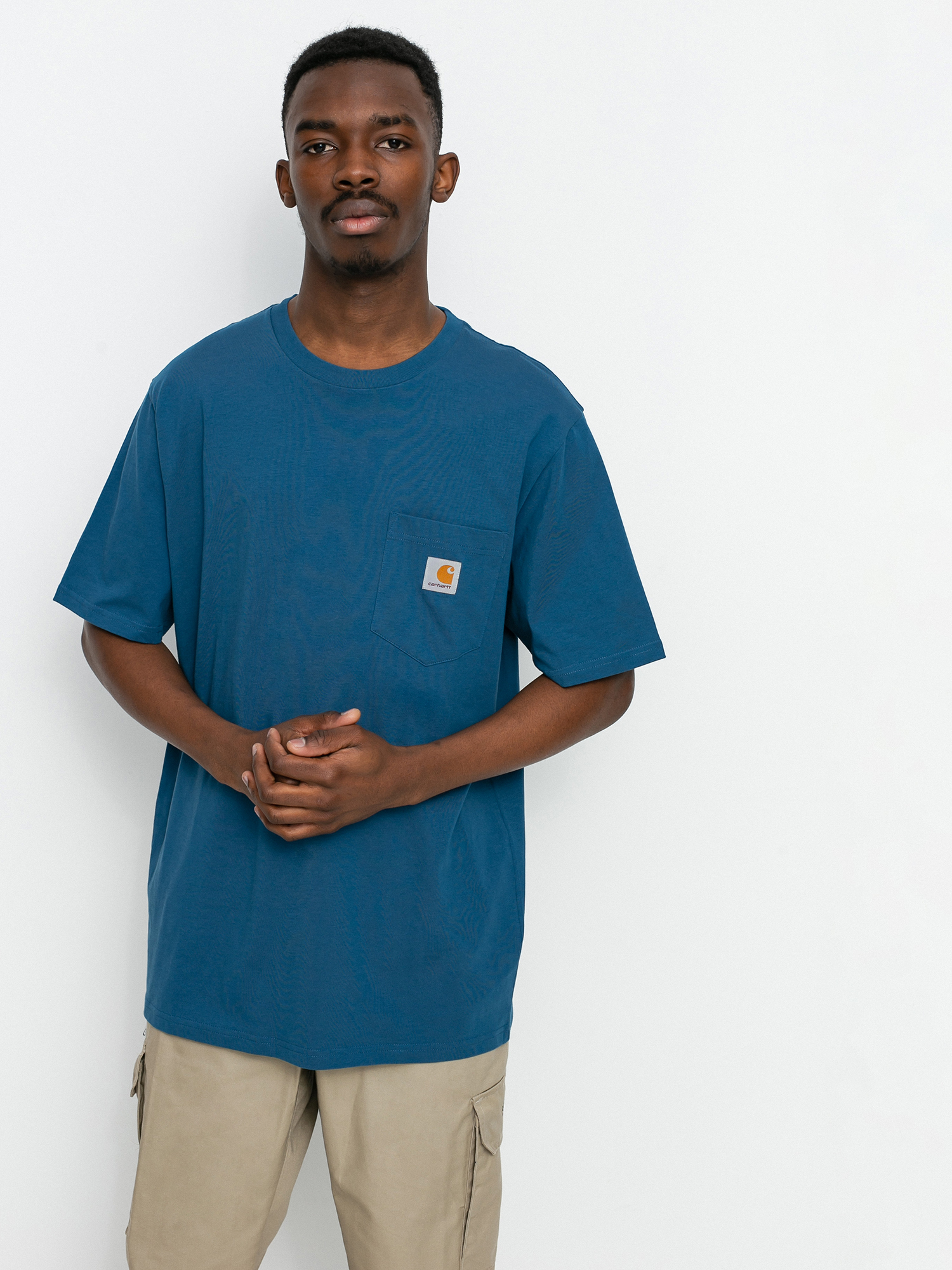 T-shirt Carhartt WIP Pocket (shore)